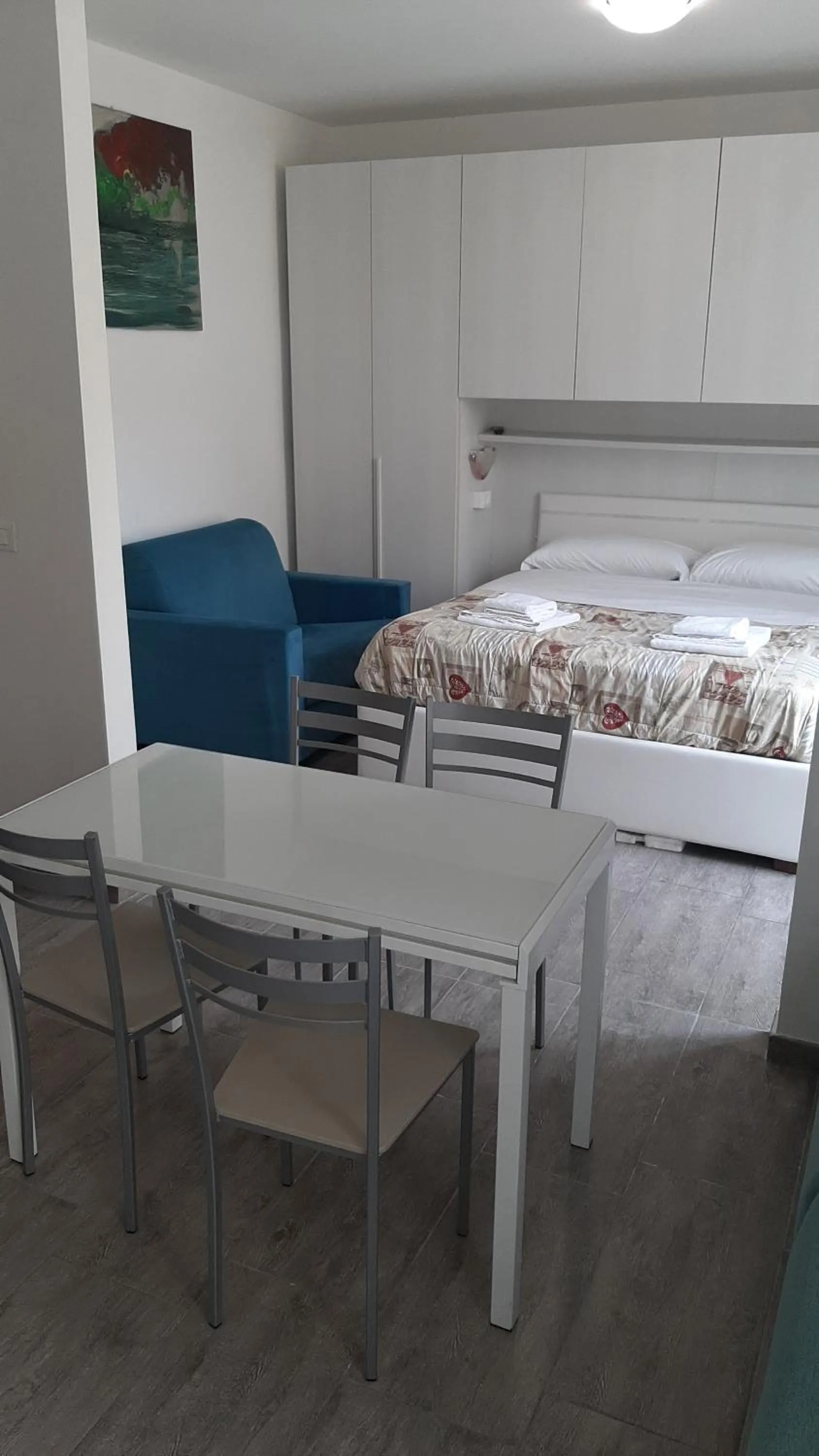 Bed in Hotel Riviera Sanremo