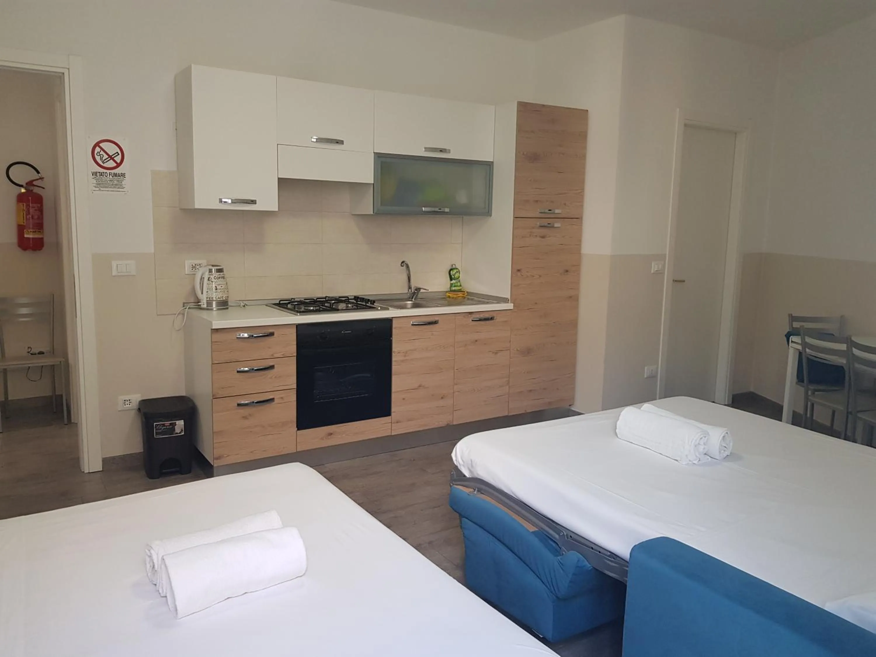 Bed in Hotel Riviera Sanremo