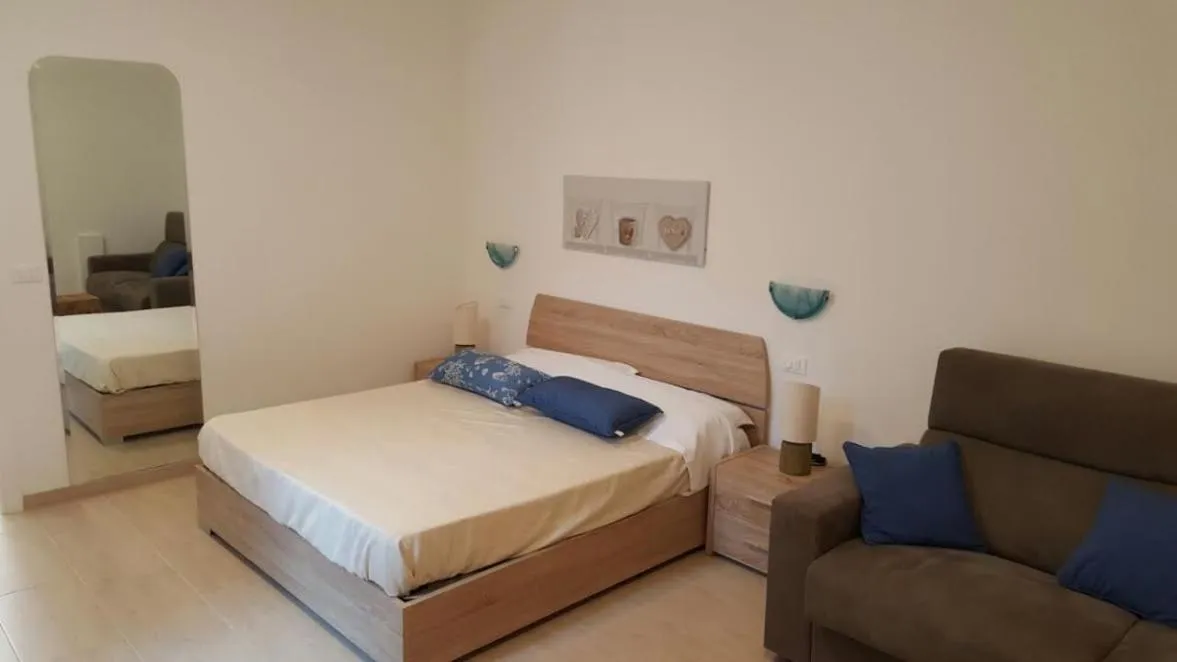 Bed in Hotel Riviera Sanremo