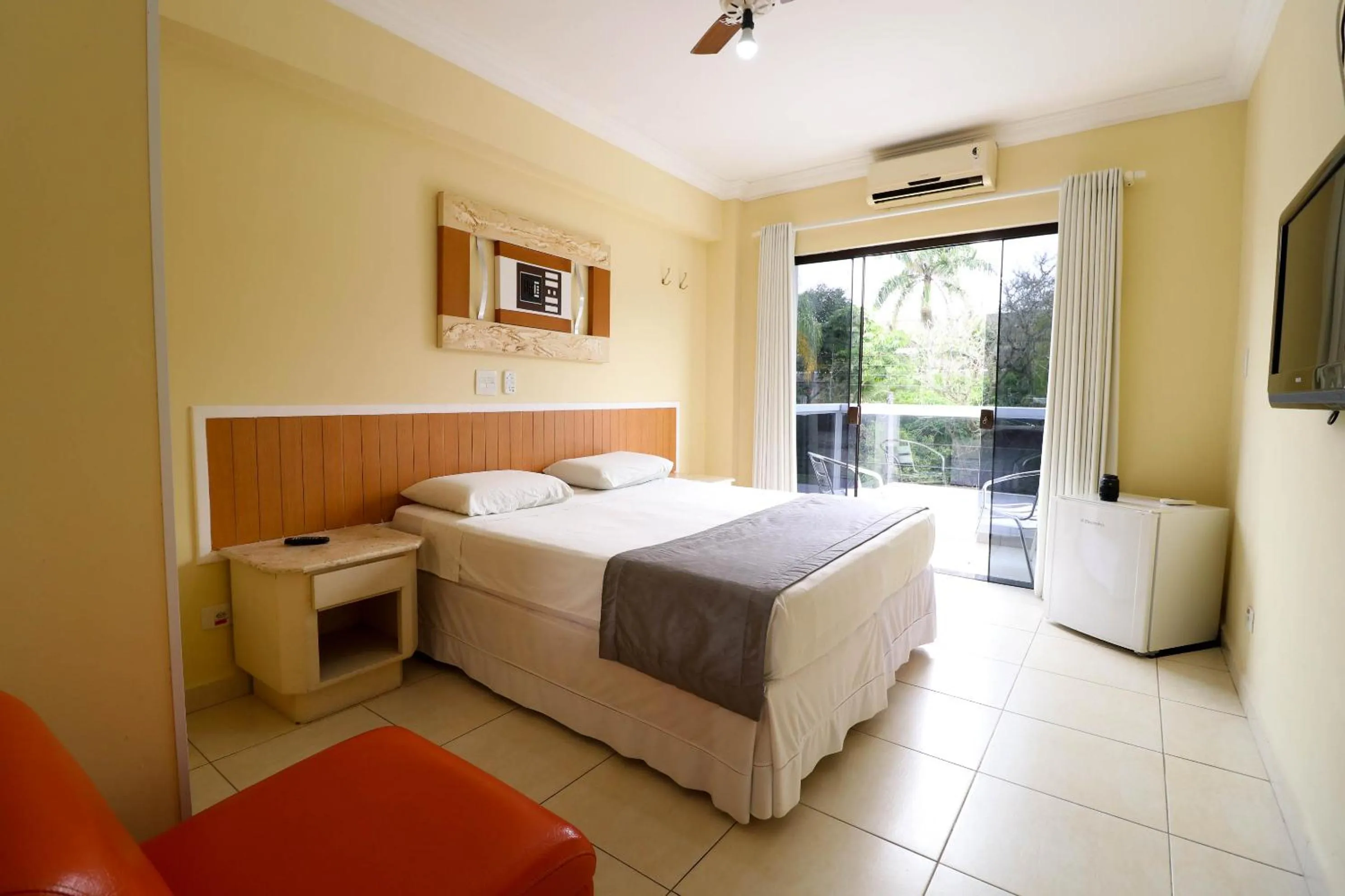 Bed in Charme Hotel Guarujá Frente Mar