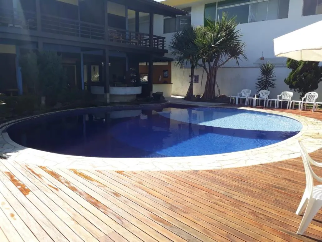 Swimming pool in Charme Hotel Guarujá Frente Mar