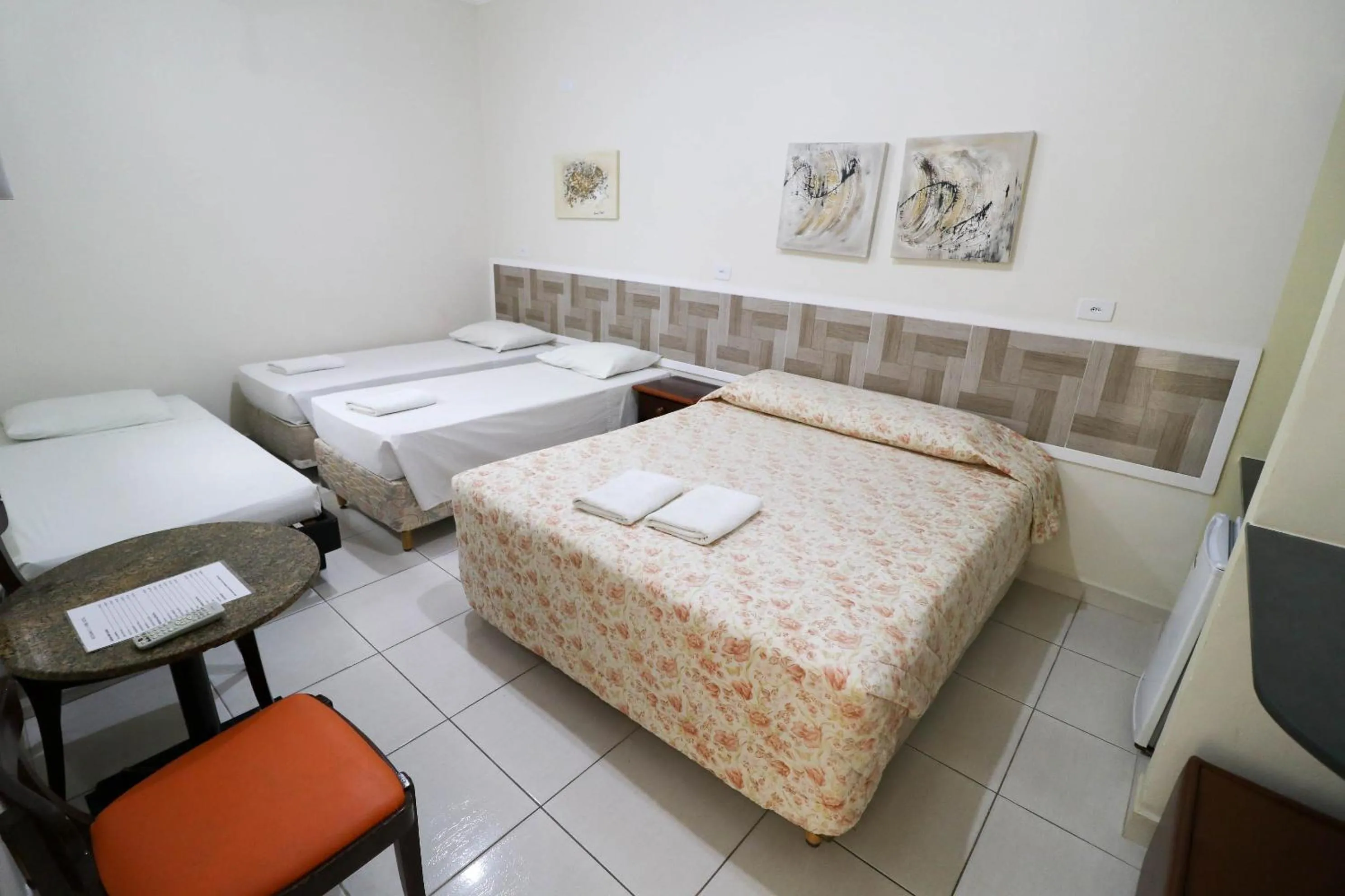 Bed in Charme Hotel Guarujá Frente Mar