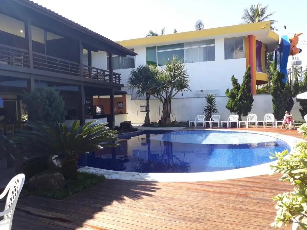 Swimming pool in Charme Hotel Guarujá Frente Mar