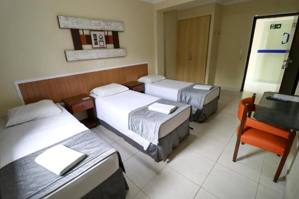 Bed in Charme Hotel Guarujá Frente Mar