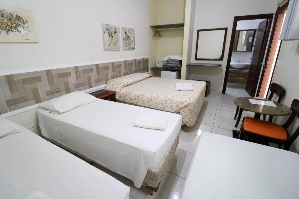 Bed in Charme Hotel Guarujá Frente Mar