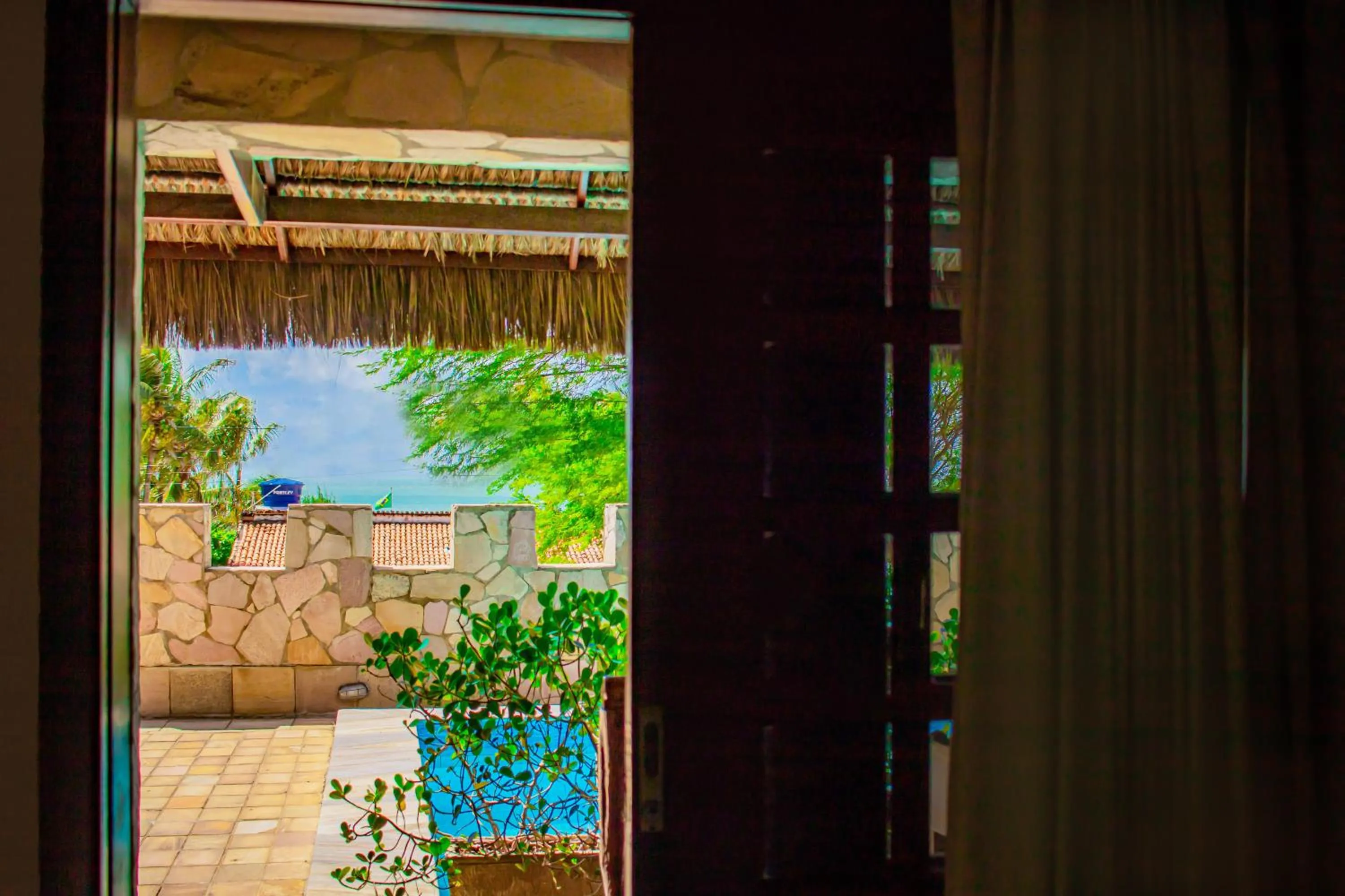 Patio in Castelo Beach Hotel