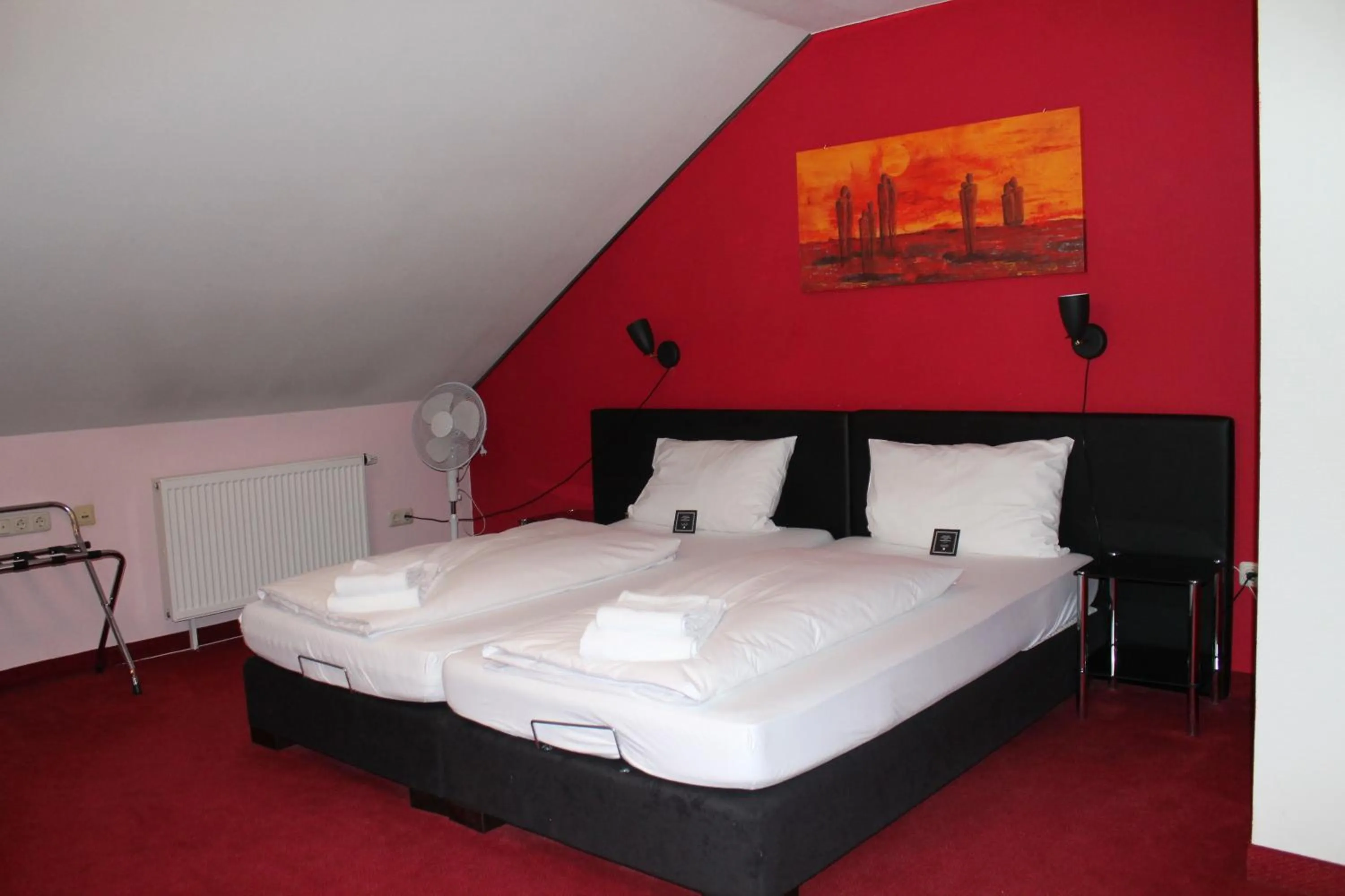 Bed in Arthotel ANA Aura