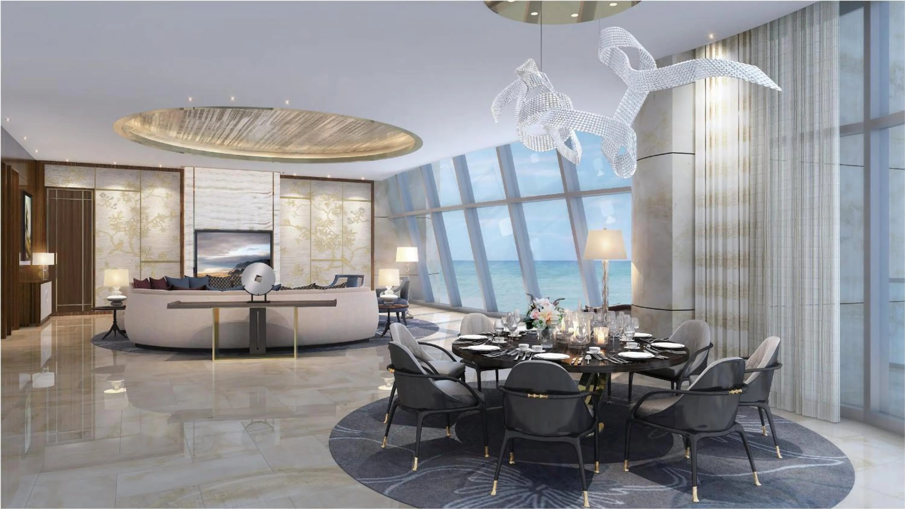 Photo of the whole room in Atlantis Sanya