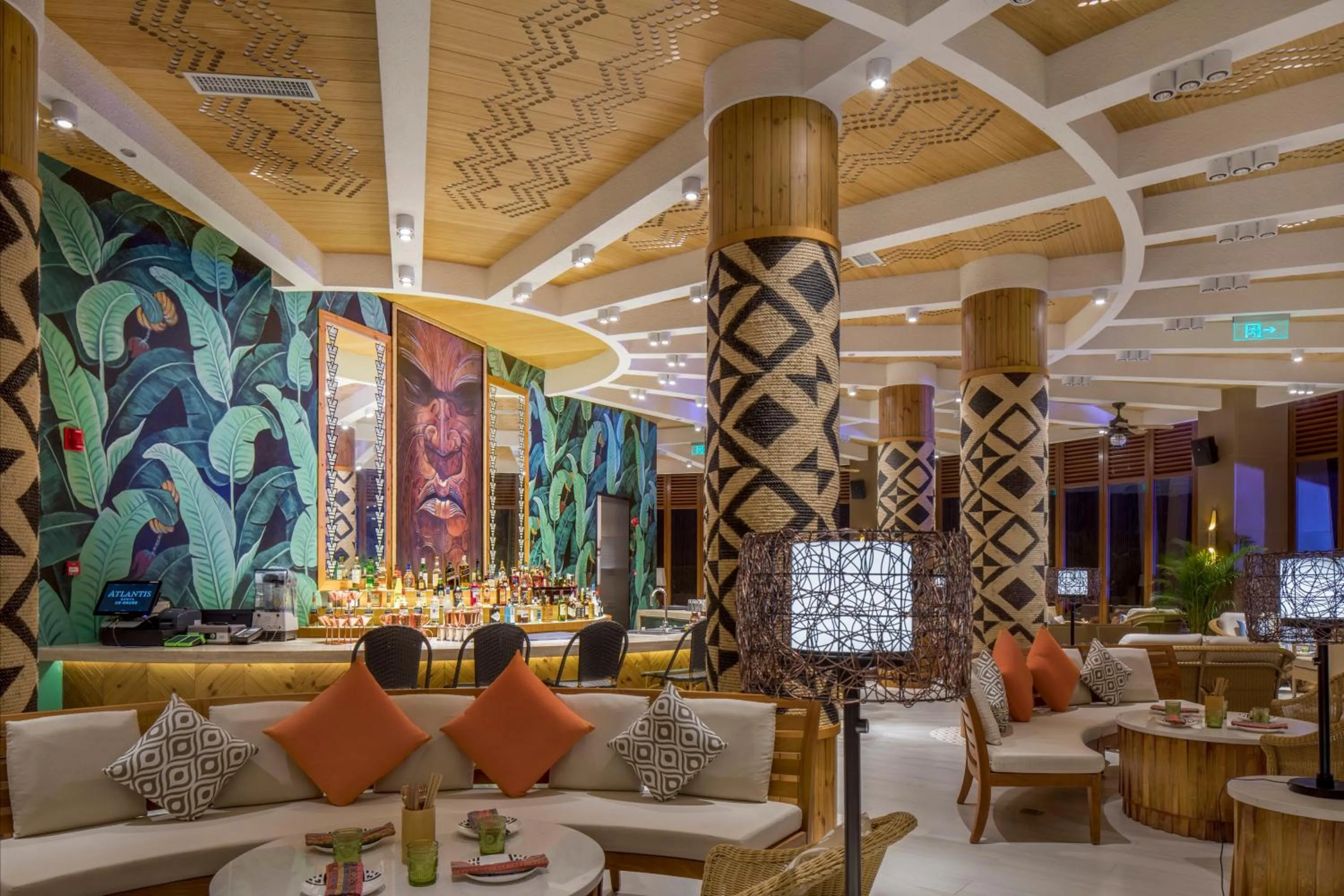 Lounge or bar in Atlantis Sanya