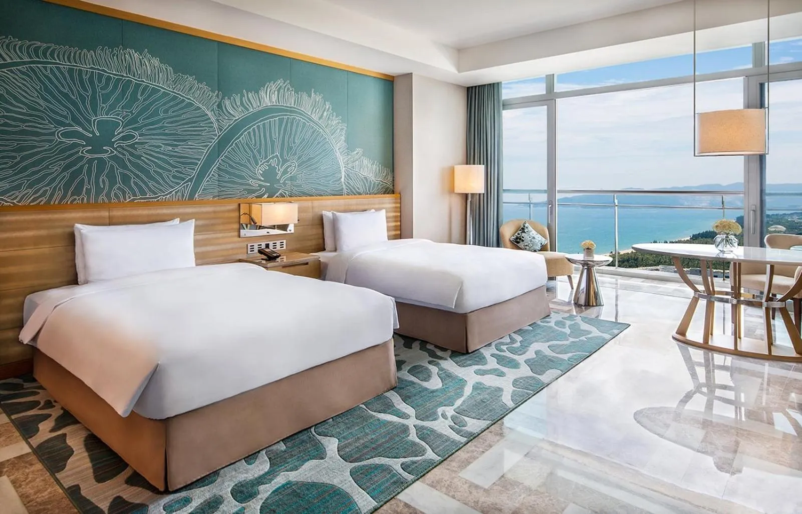 Photo of the whole room, Bed in Atlantis Sanya