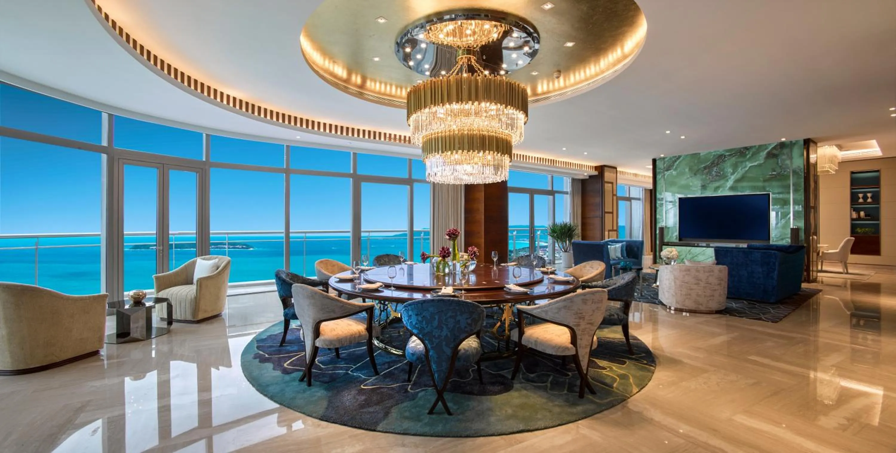 Living room in Atlantis Sanya