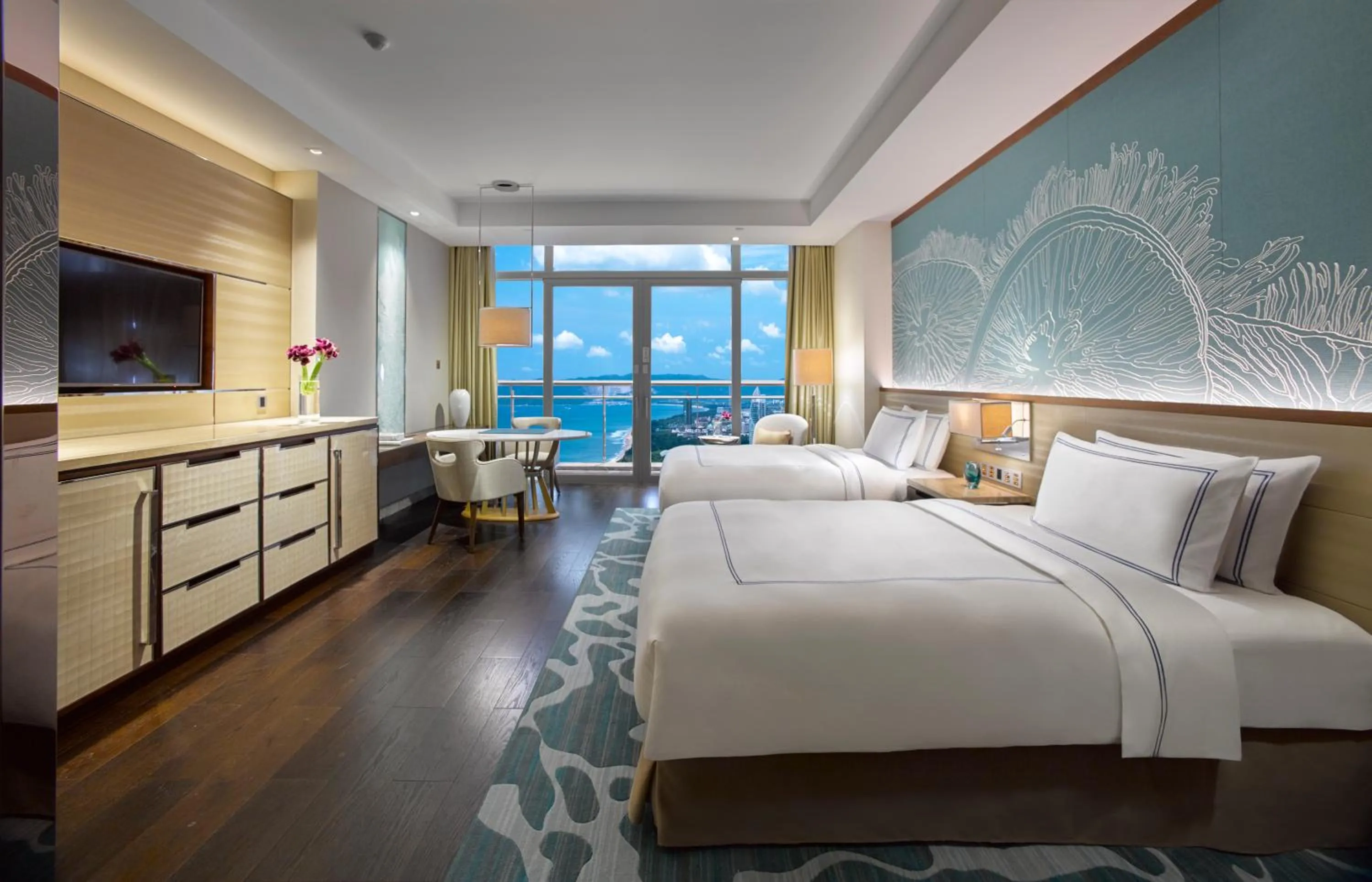 Bedroom, Bed in Atlantis Sanya