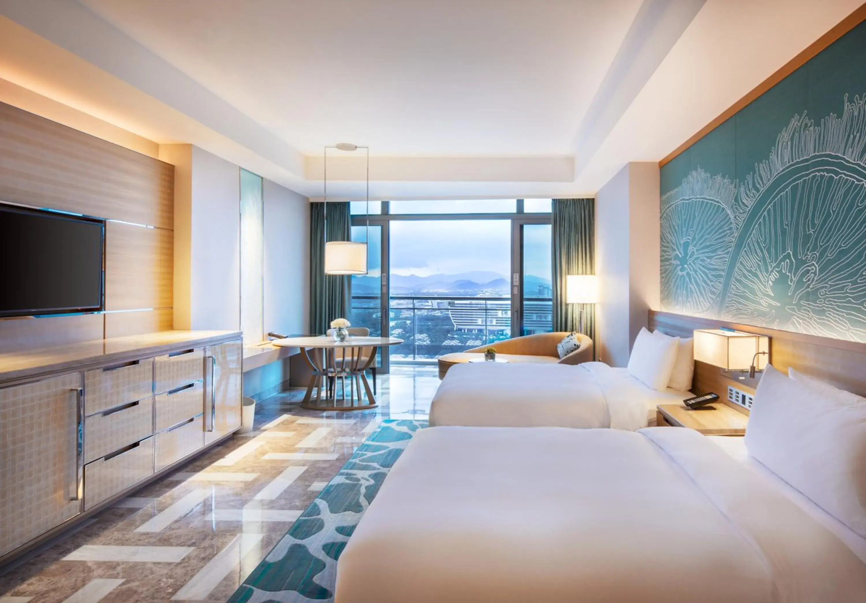 Ocean View Queen Room(Unlimited free entry to the Water park & Lost Chambers during the stay) in Atlantis Sanya Ocean View Queen Room(Unlimited free entry to the Water park & Lost Chambers during the stay) in Atlantis Sanya
