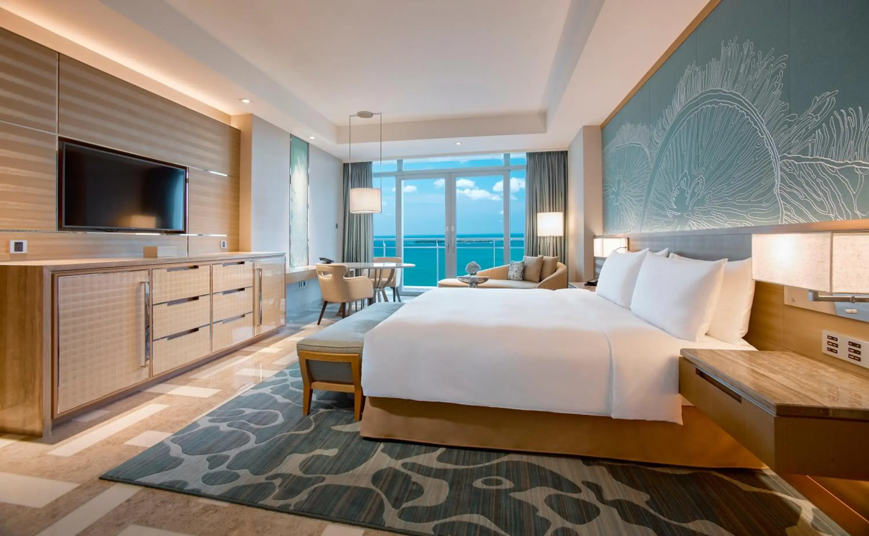 Ocean View King Room(Unlimited free entry to the Water park & Lost Chambers during the stay) in Atlantis Sanya Ocean View King Room(Unlimited free entry to the Water park & Lost Chambers during the stay) in Atlantis Sanya