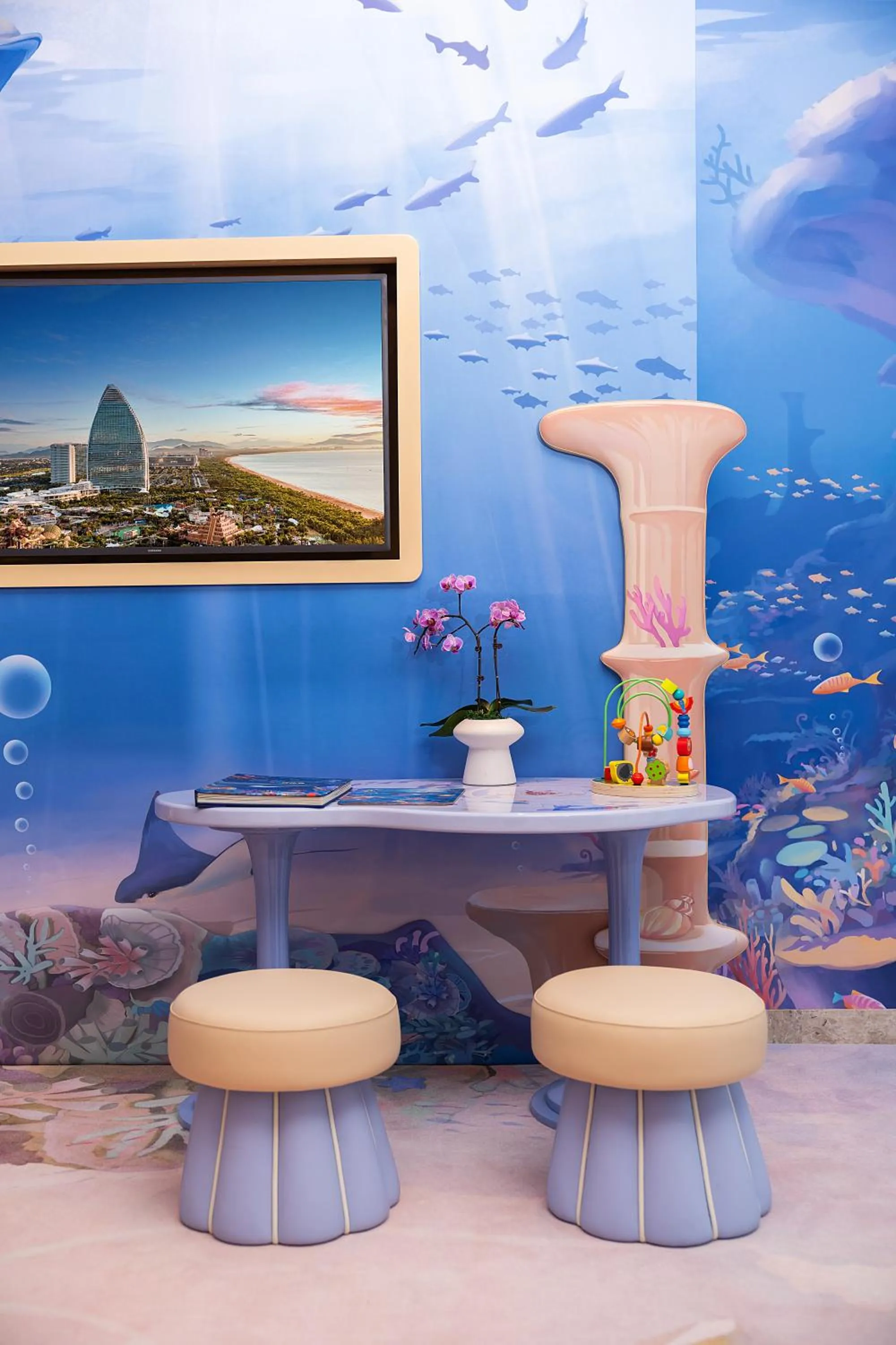 Decorative detail in Atlantis Sanya