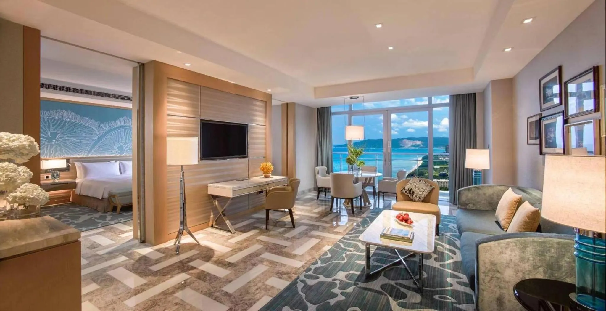 Living room in Atlantis Sanya