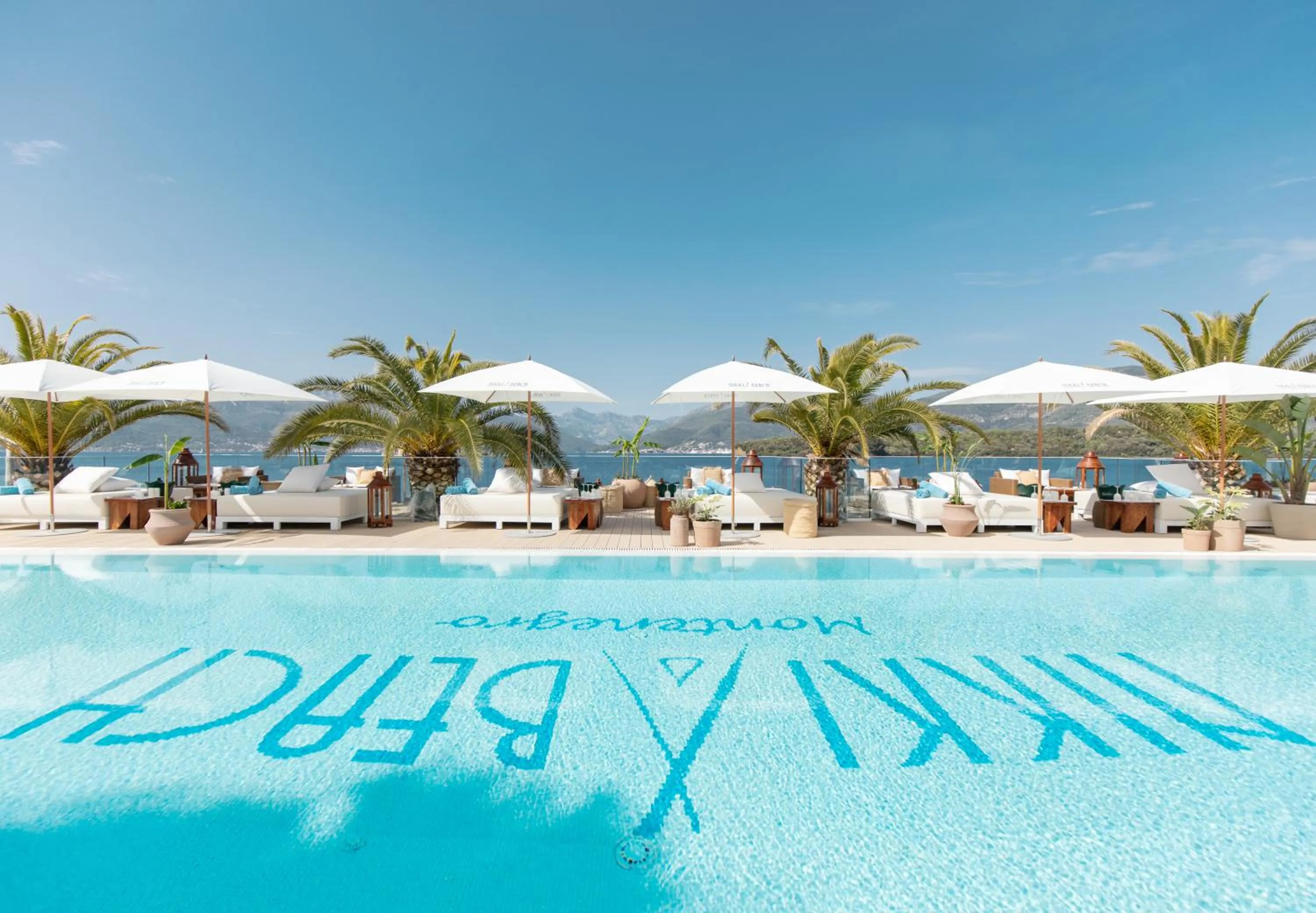 Swimming pool in Nikki Beach Resort & Spa Montenegro
