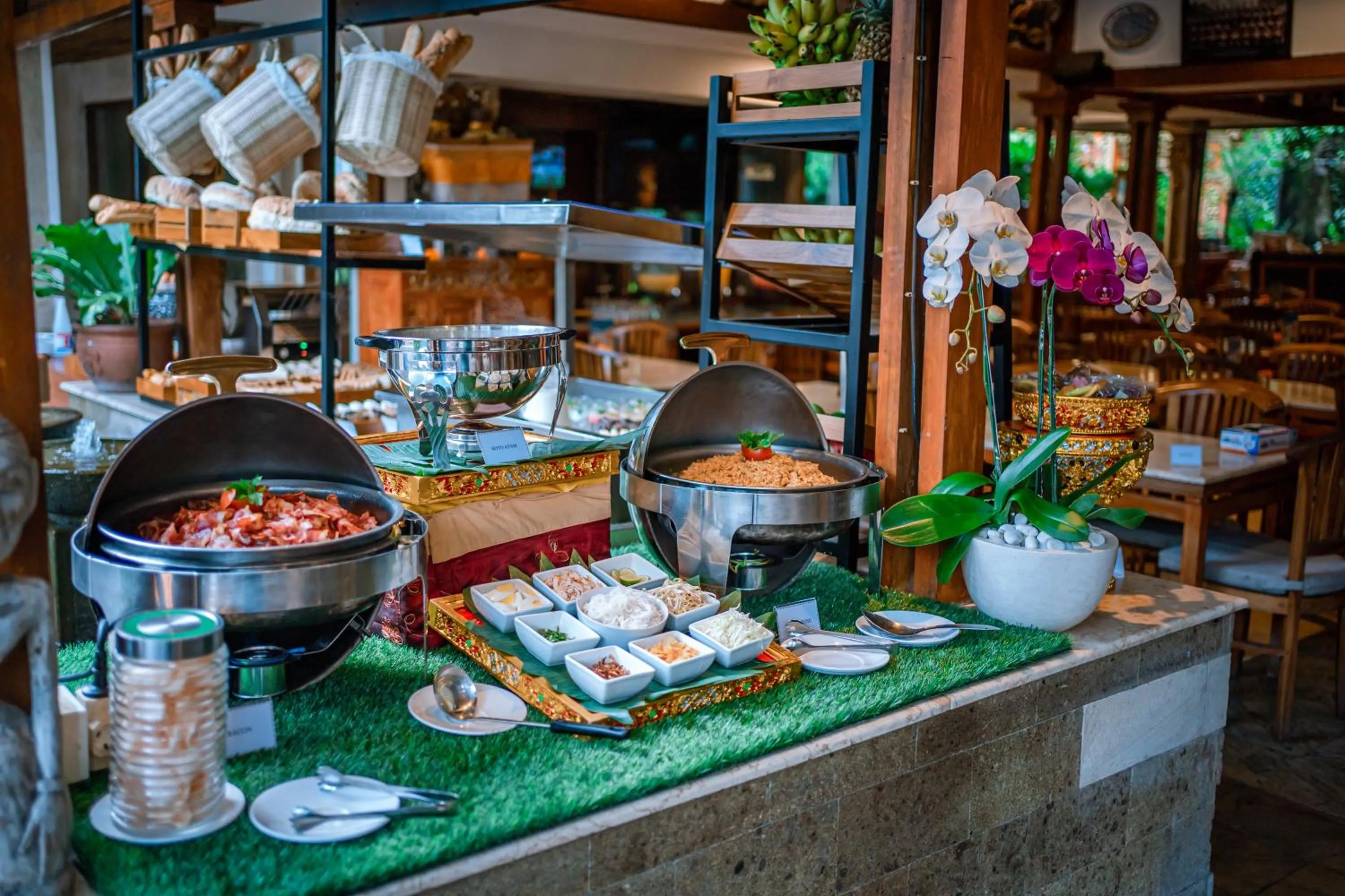 Breakfast in Rama Garden Hotel Bali