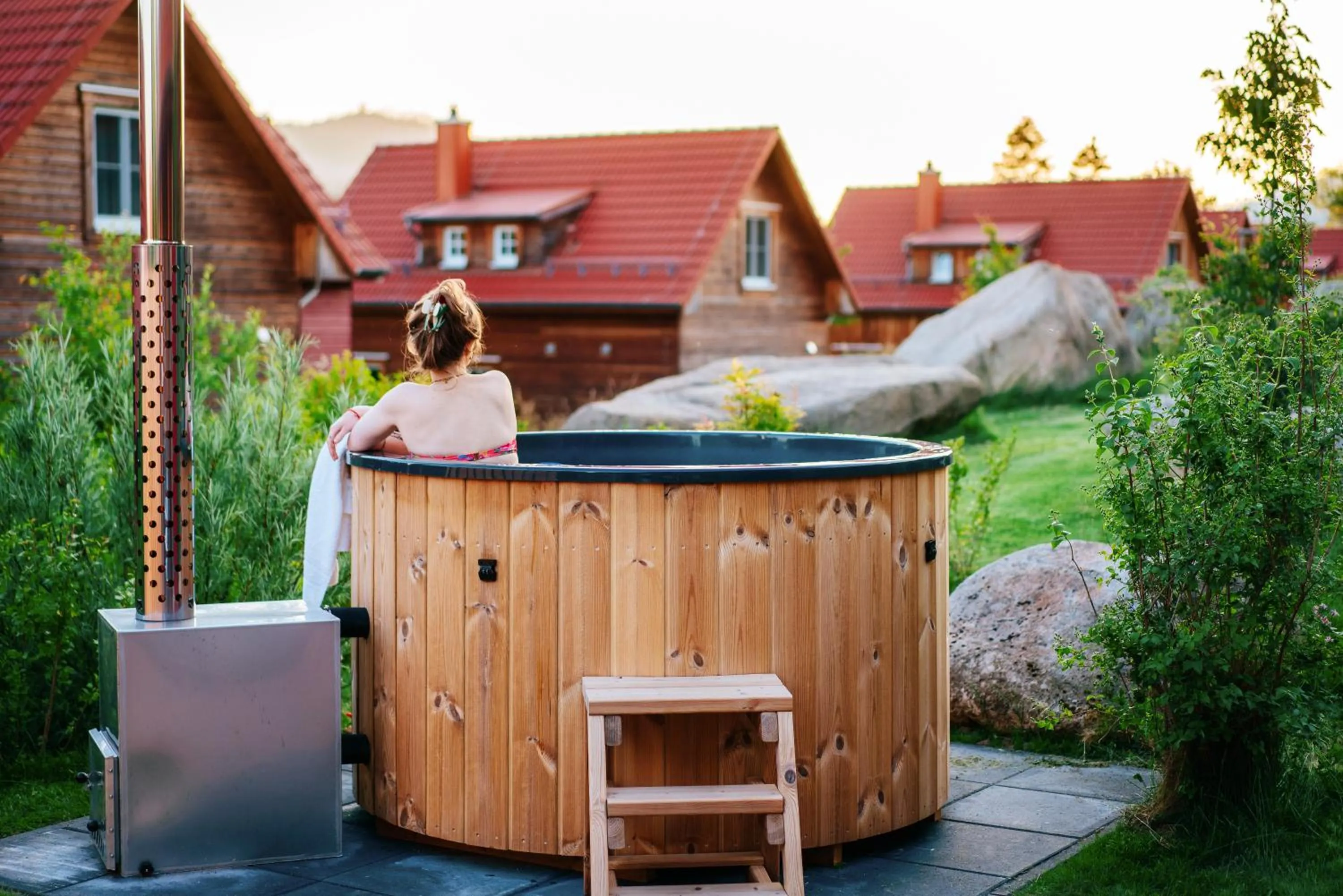 Hot Tub in Das Schierke Harzresort