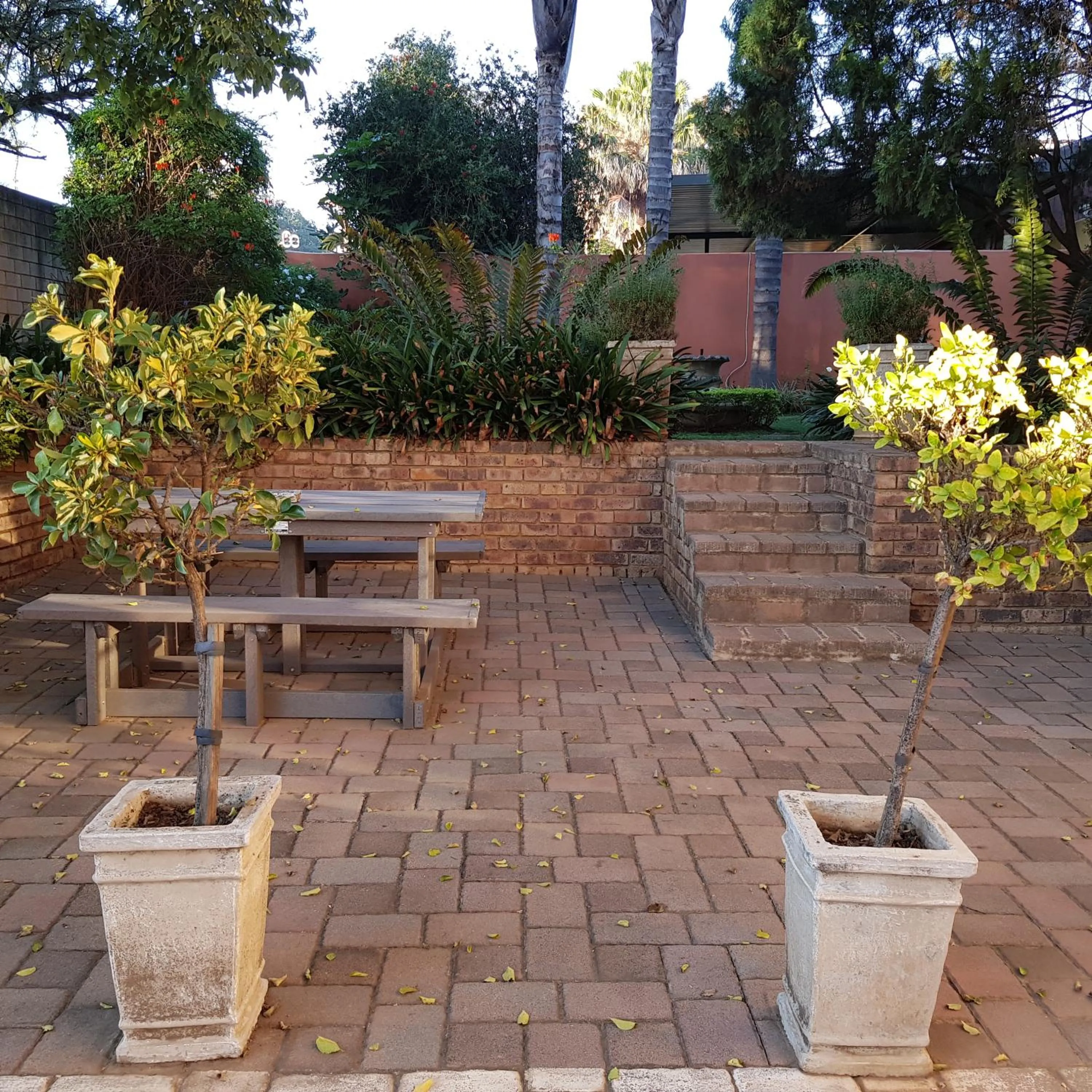 Garden in Falling Feather Inn