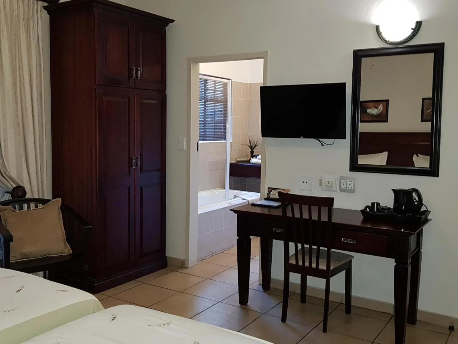 Bed in Falling Feather Inn