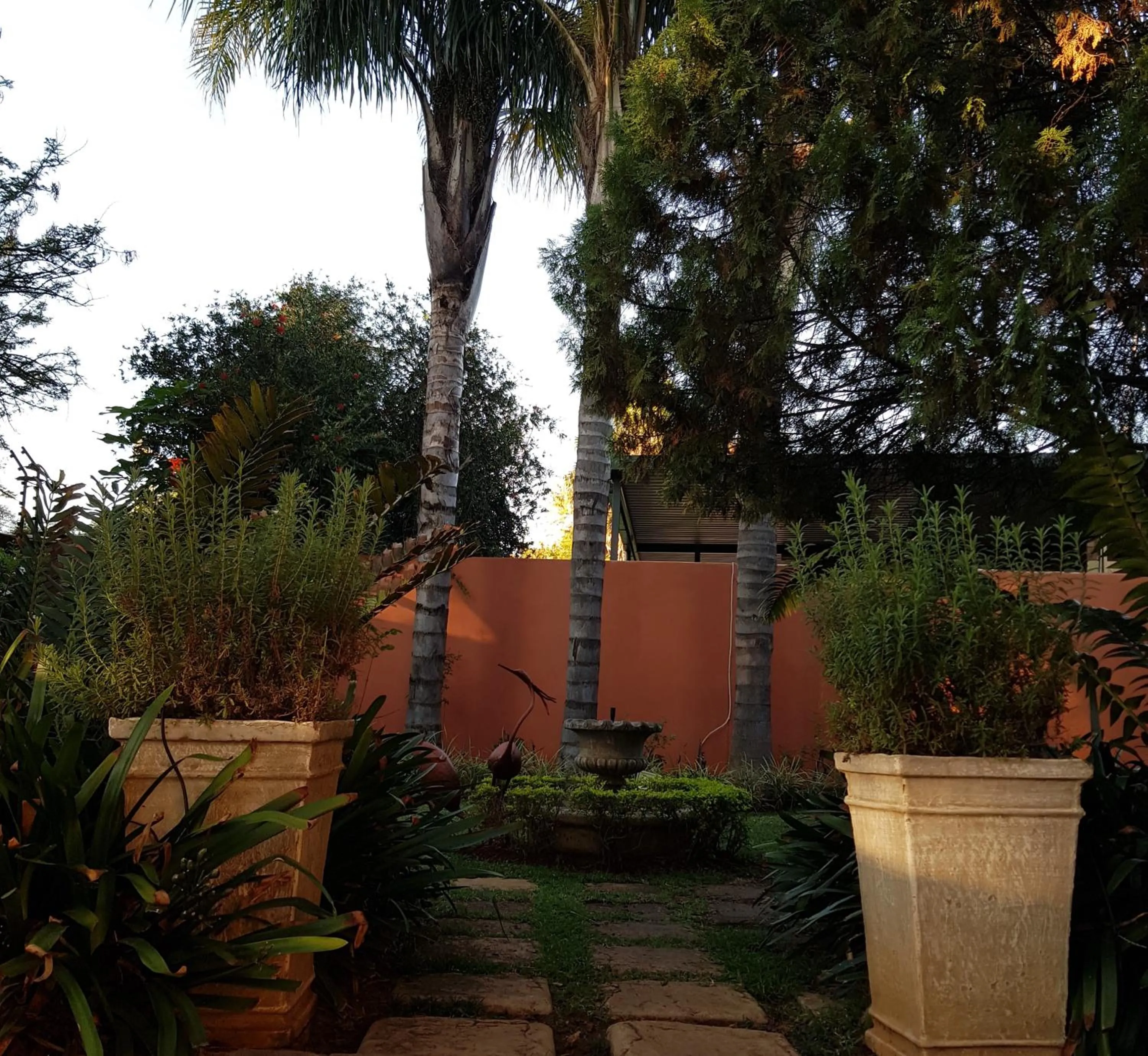 Garden in Falling Feather Inn