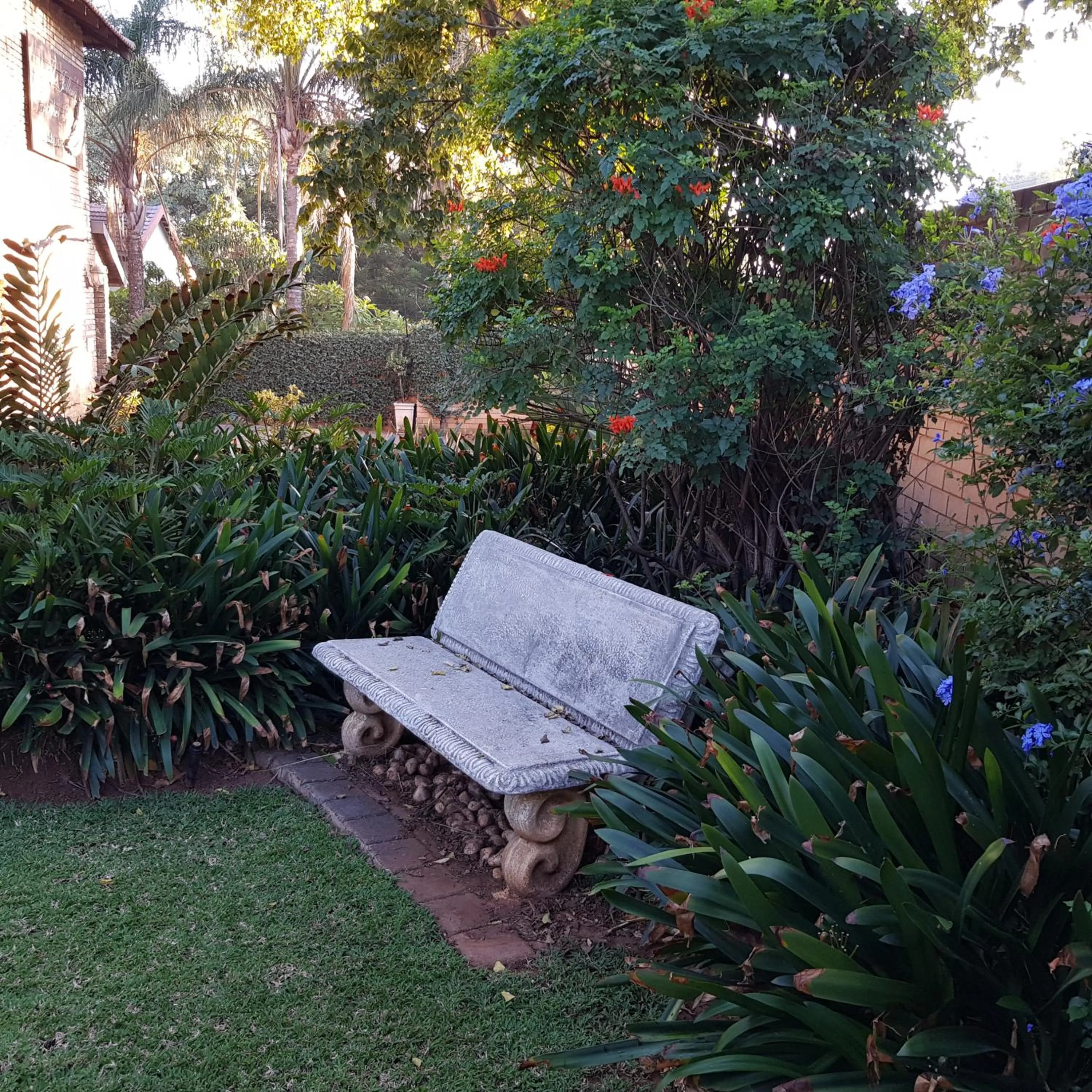 Garden in Falling Feather Inn