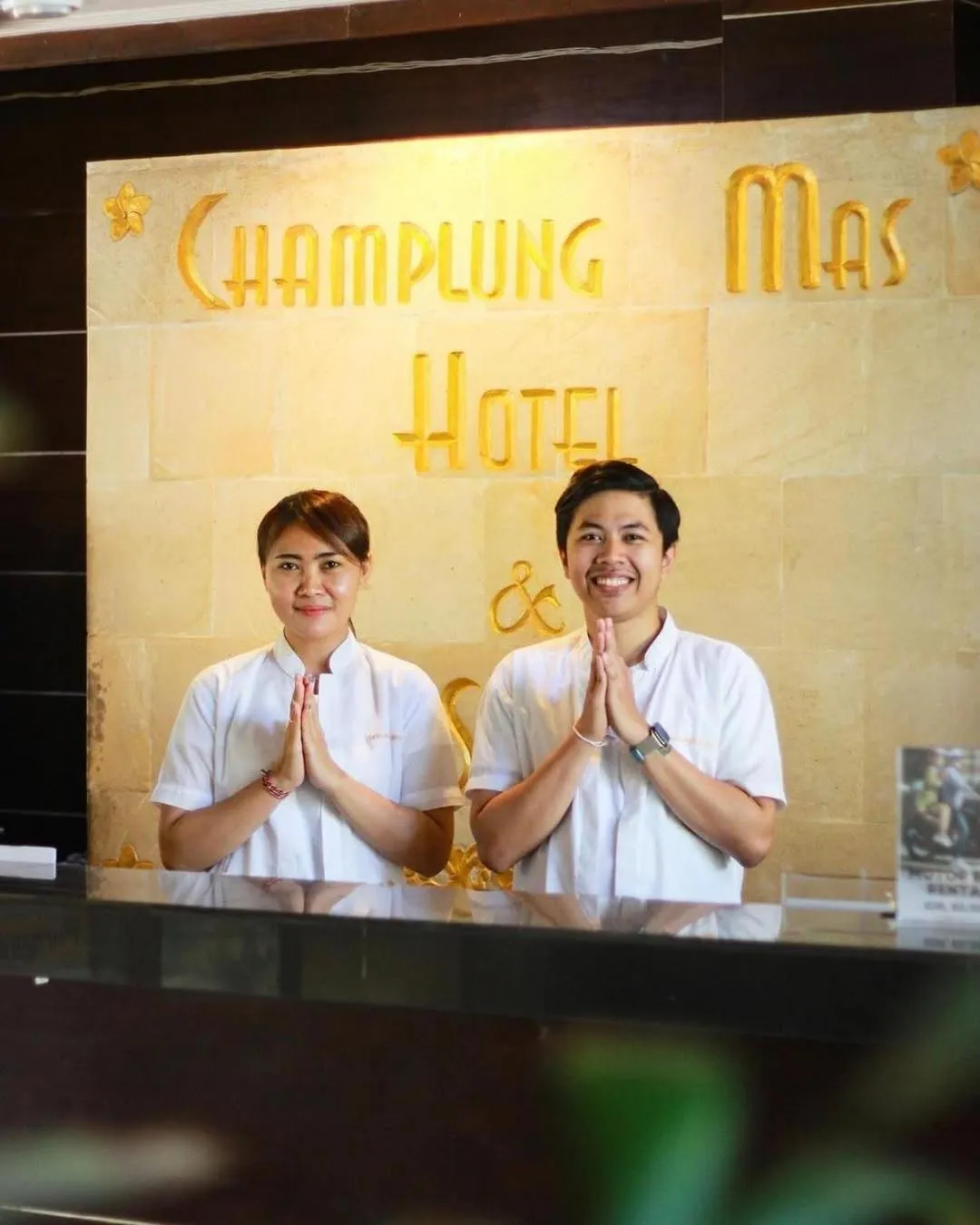 Lobby or reception in Champlung Mas Hotel Legian