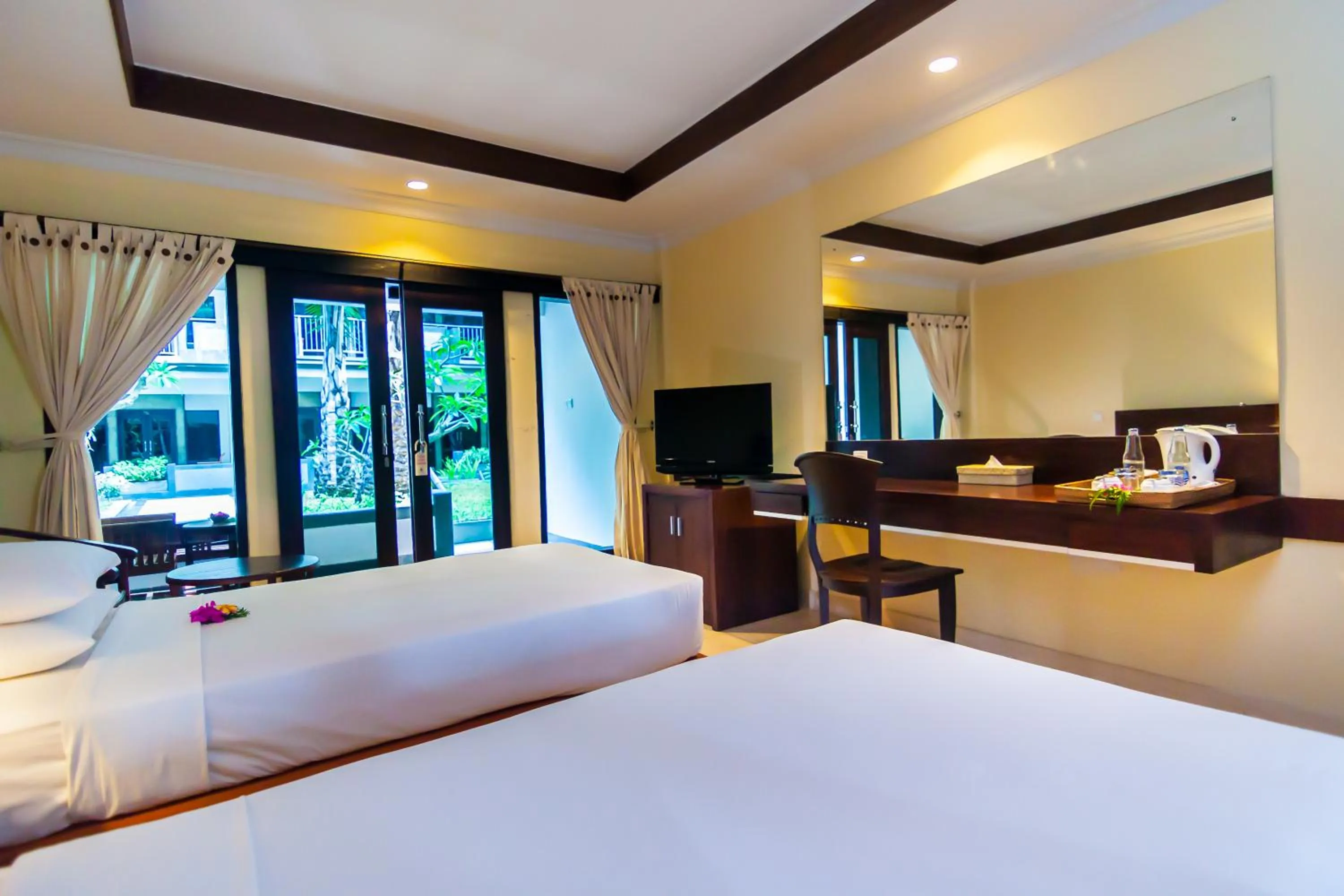 Bedroom, Bed in Champlung Mas Hotel Legian
