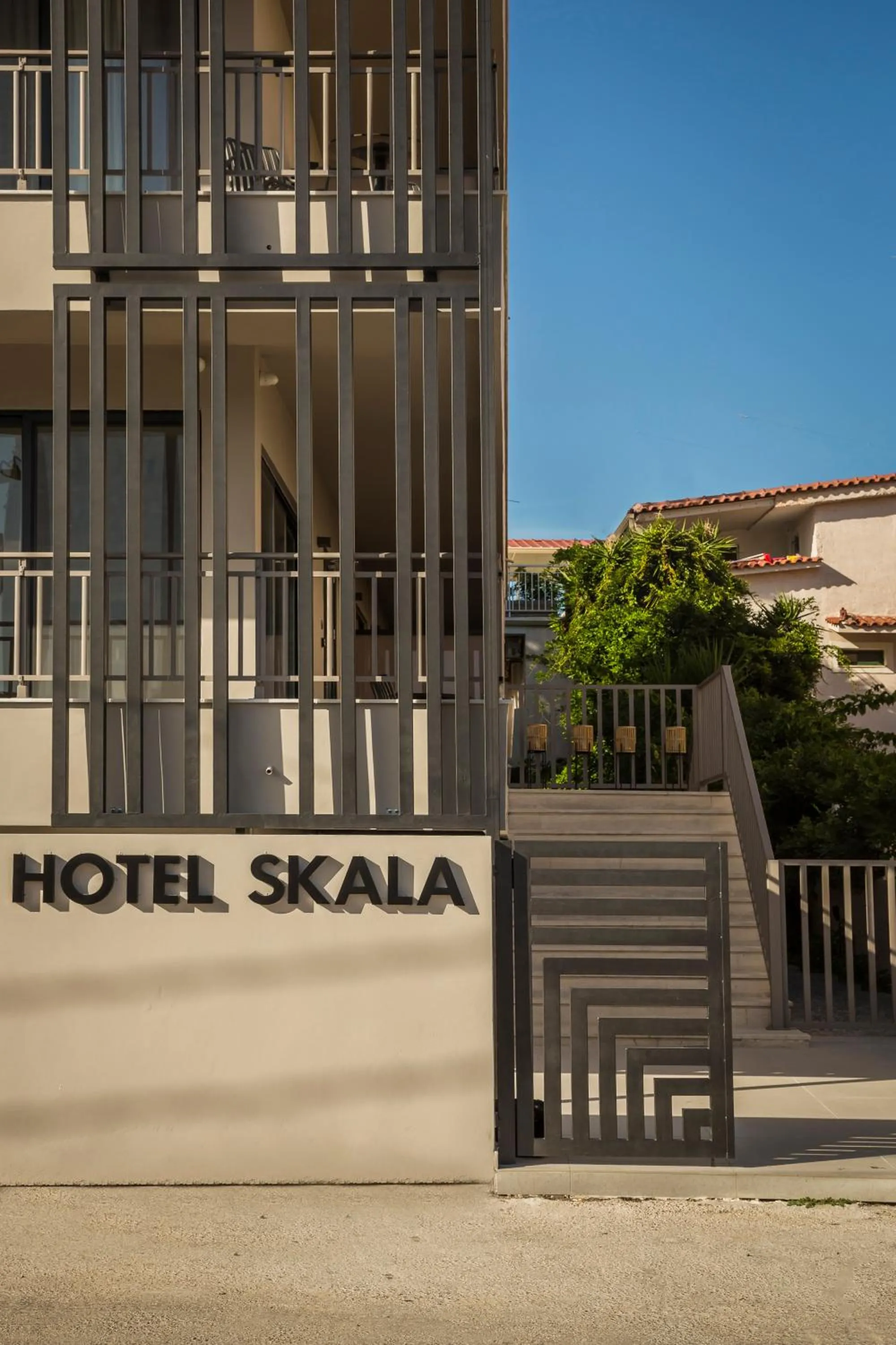 Property building in Skala Hotel