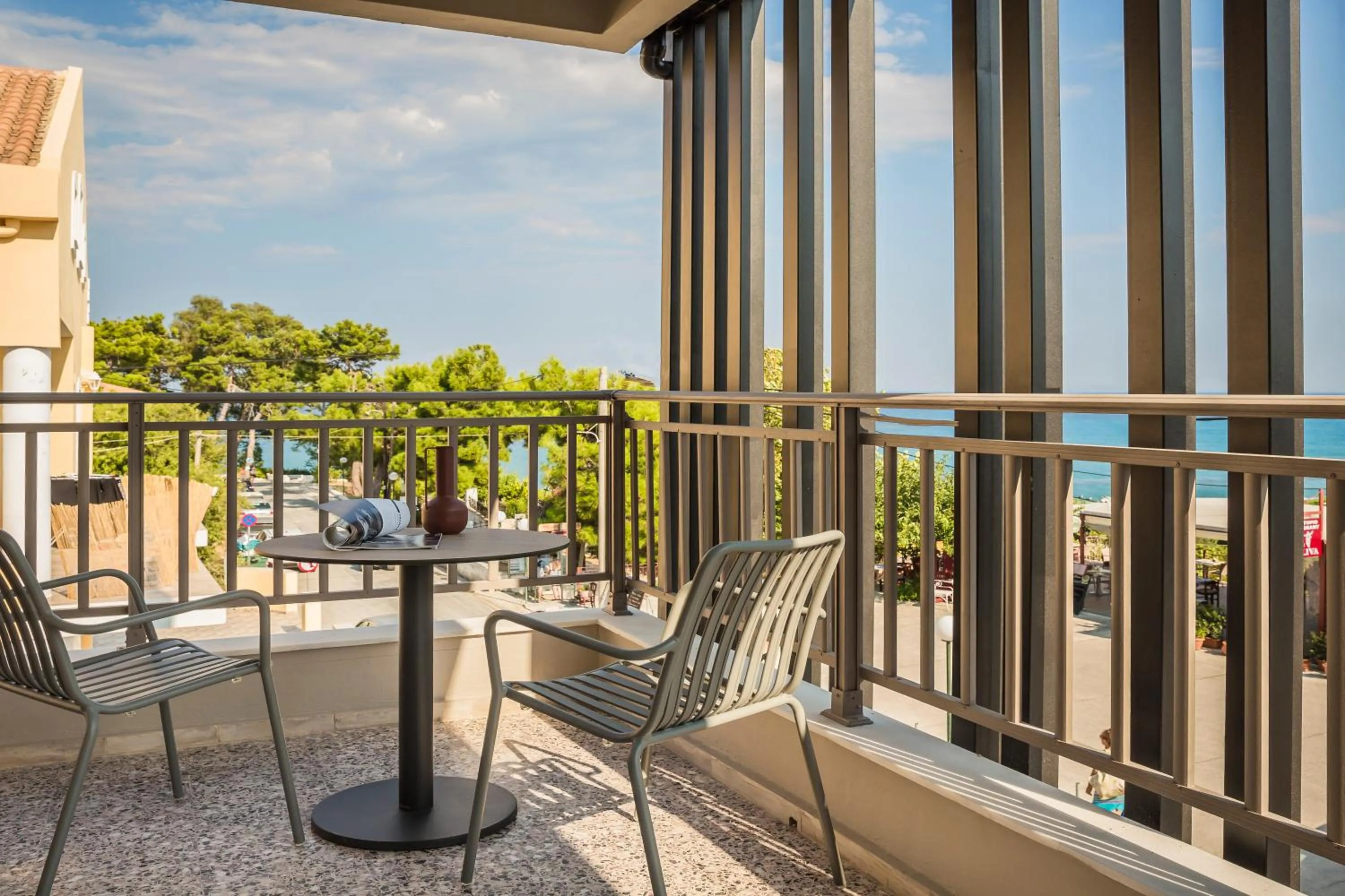 Balcony/Terrace in Skala Hotel