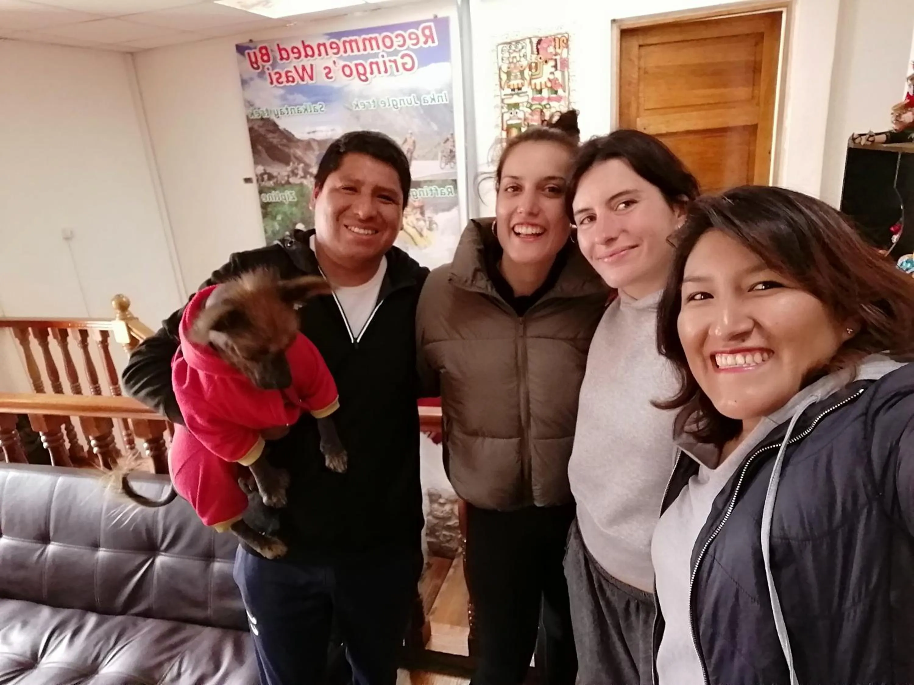 Guests in Gringo's Wasi