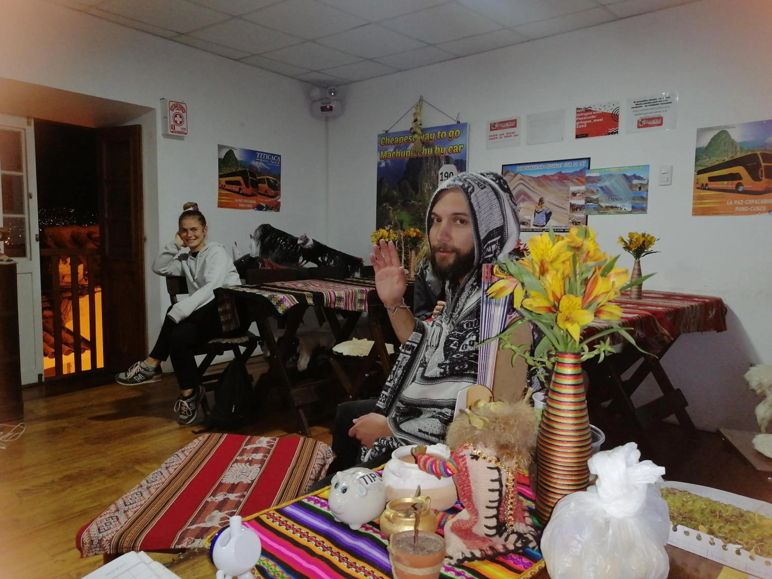 Guests in Gringo's Wasi