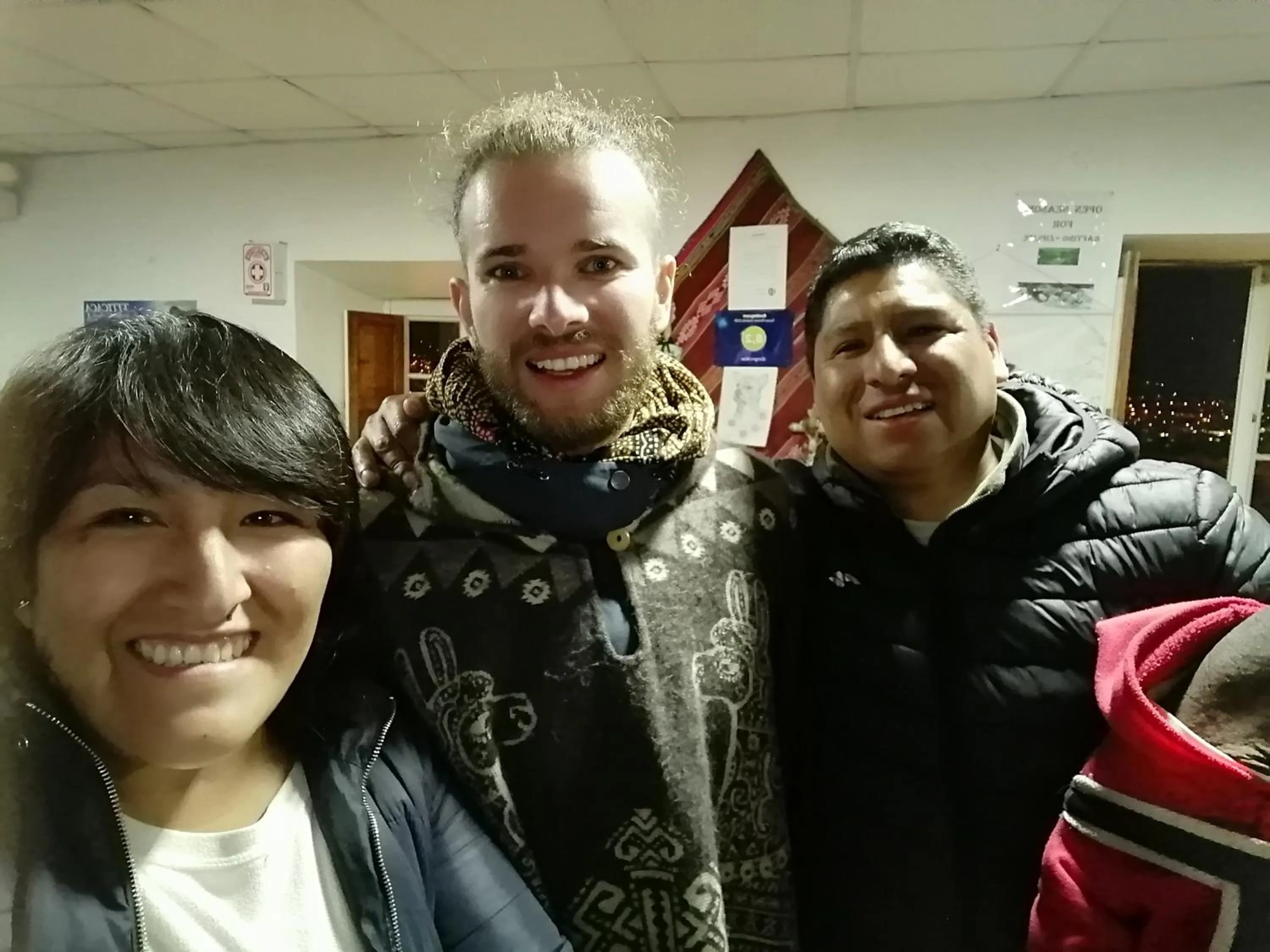 Guests in Gringo's Wasi