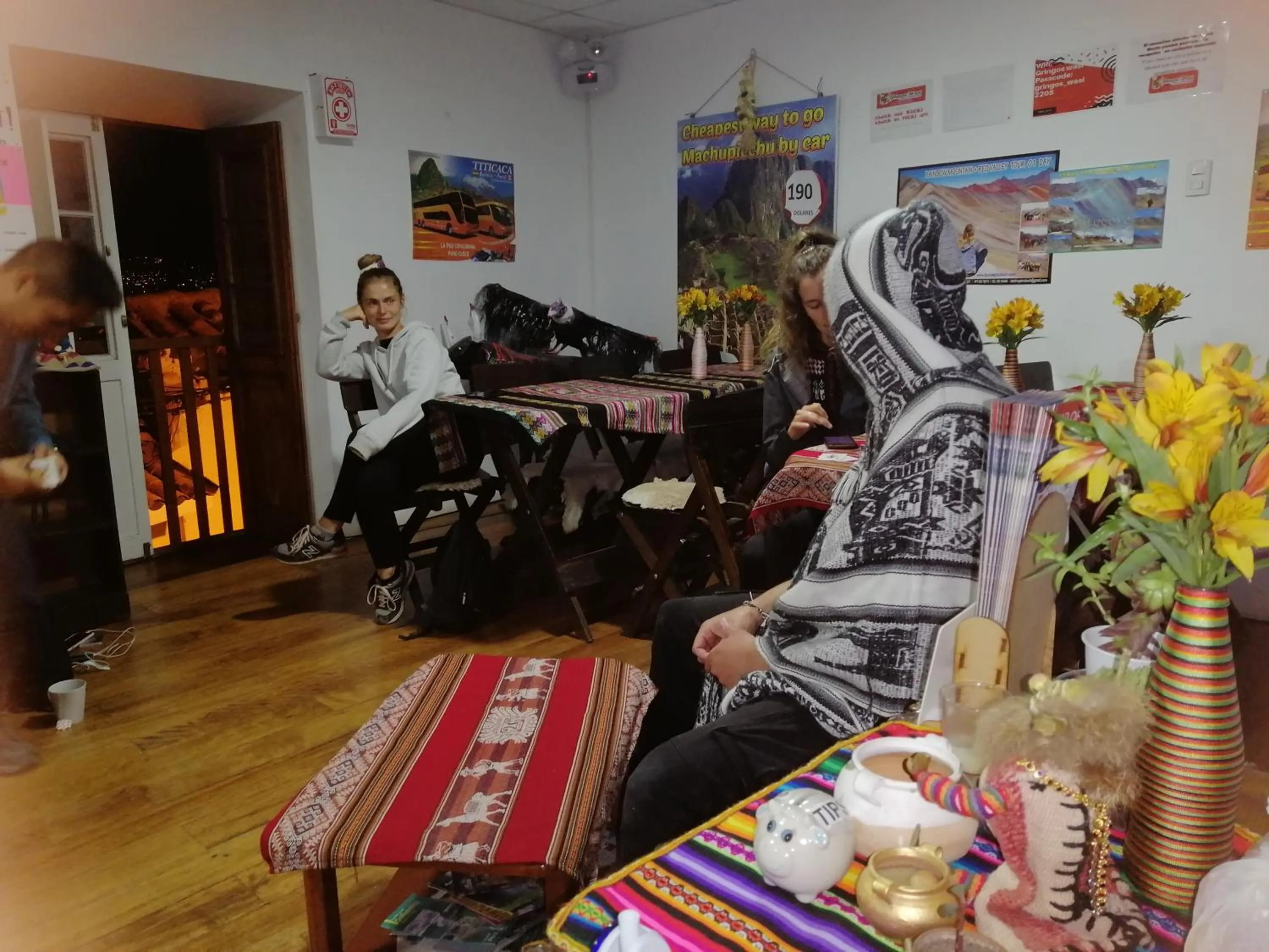 Guests in Gringo's Wasi