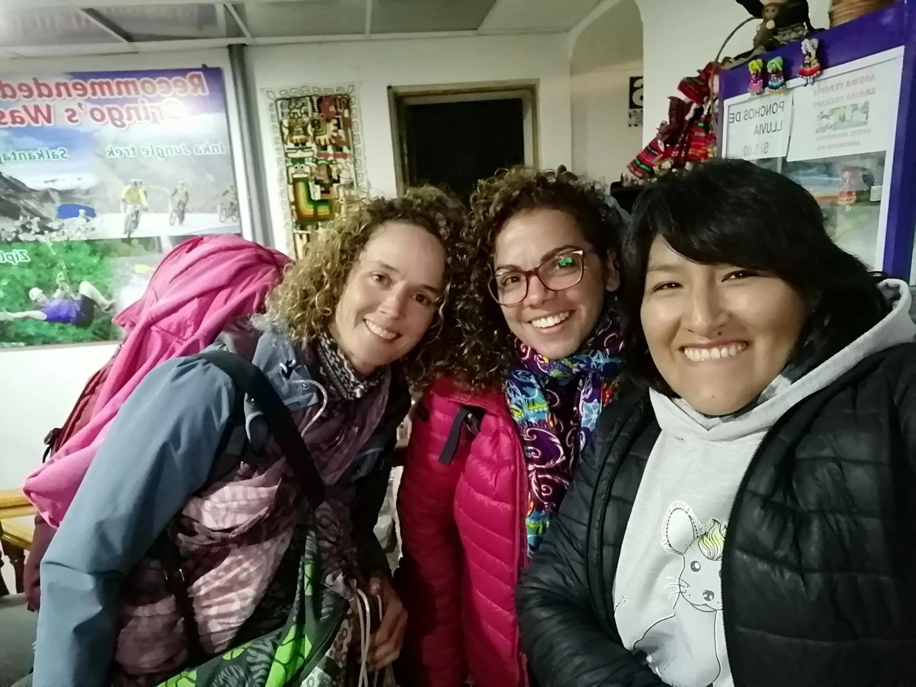 Guests in Gringo's Wasi