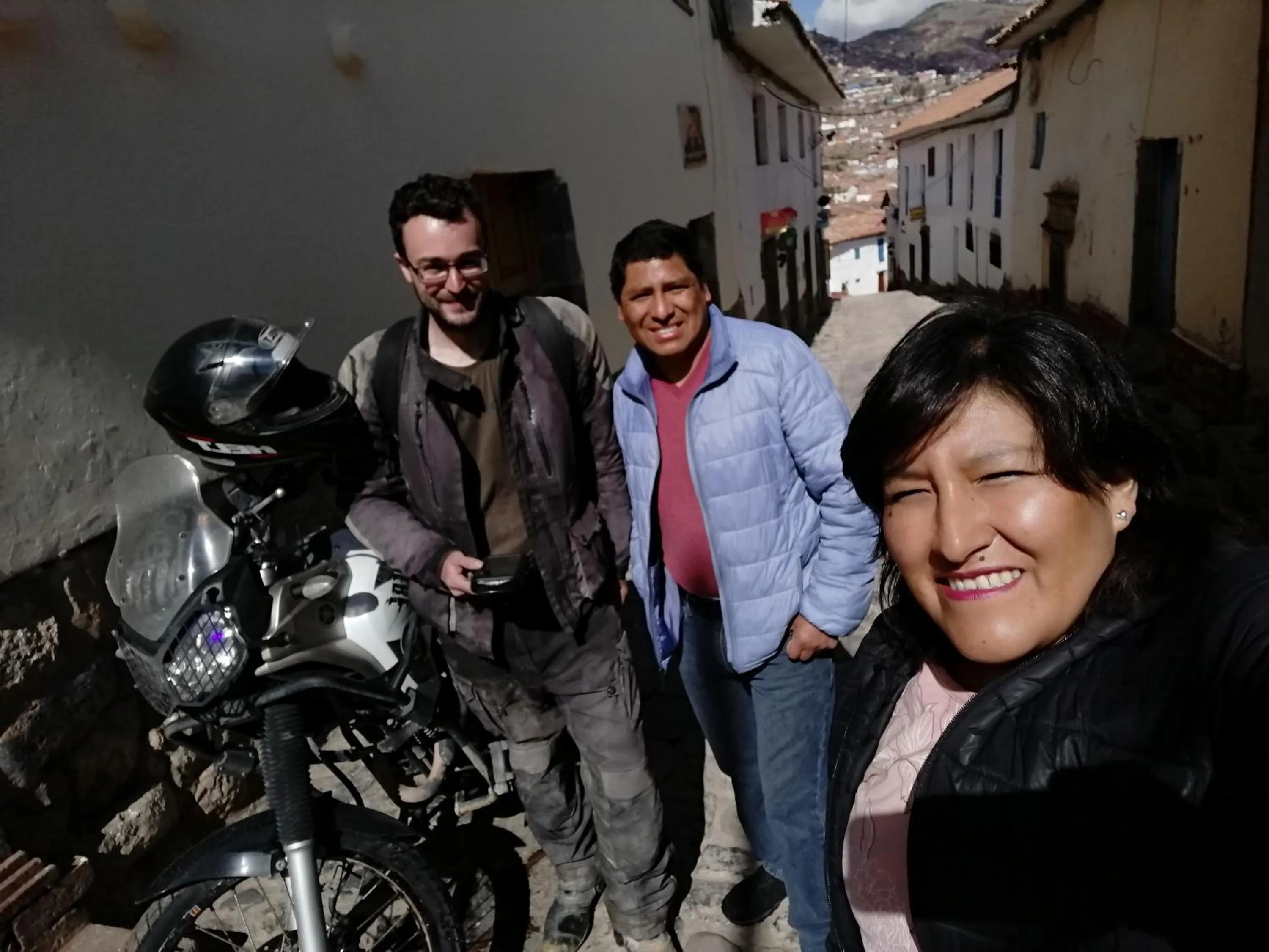 Guests in Gringo's Wasi