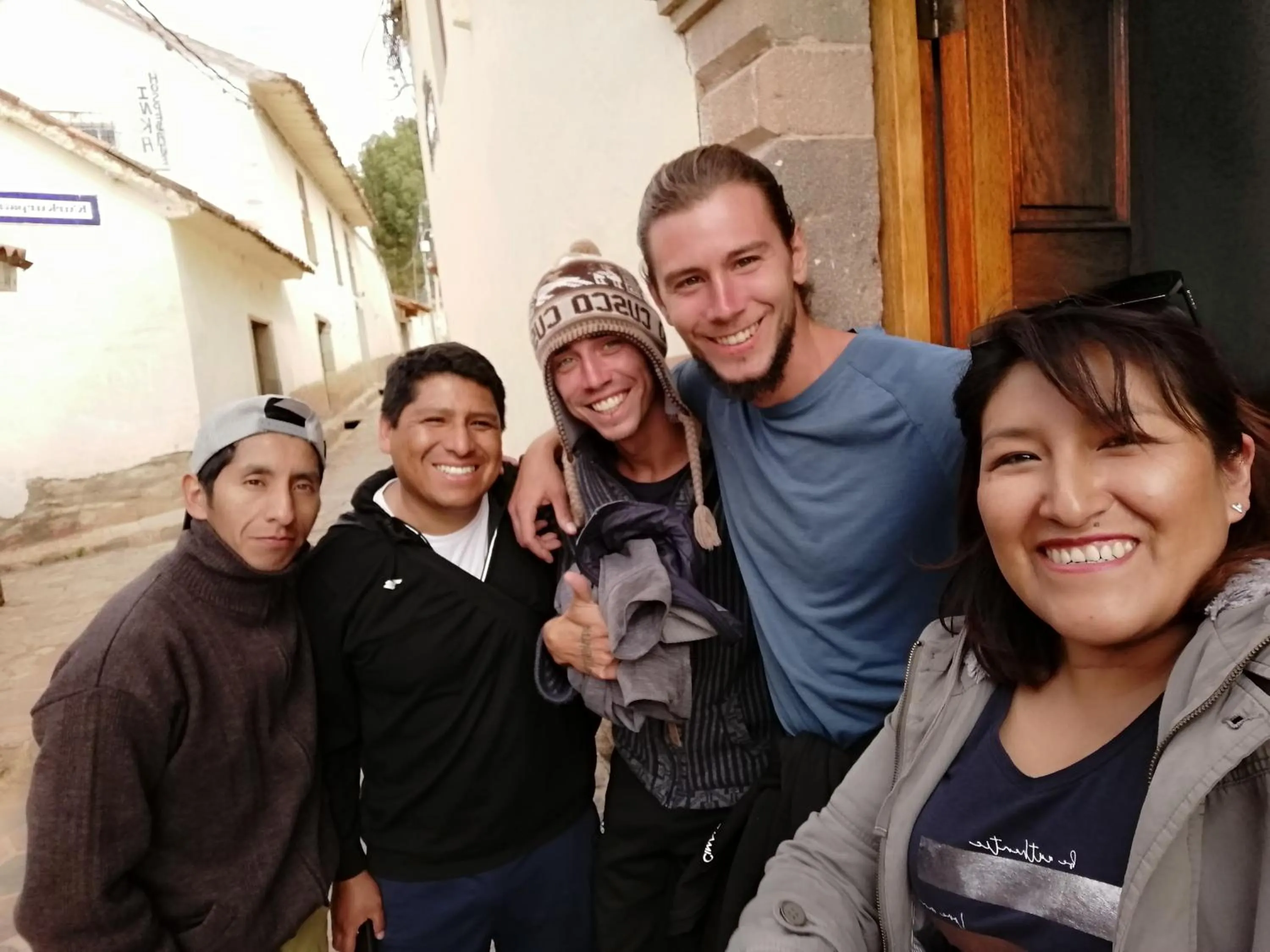 Guests in Gringo's Wasi