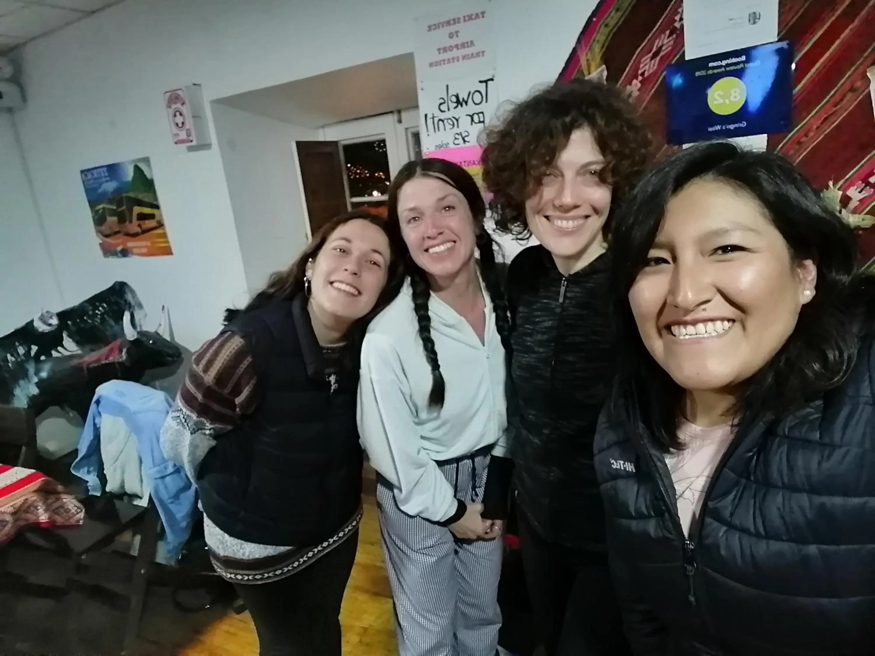 Guests in Gringo's Wasi