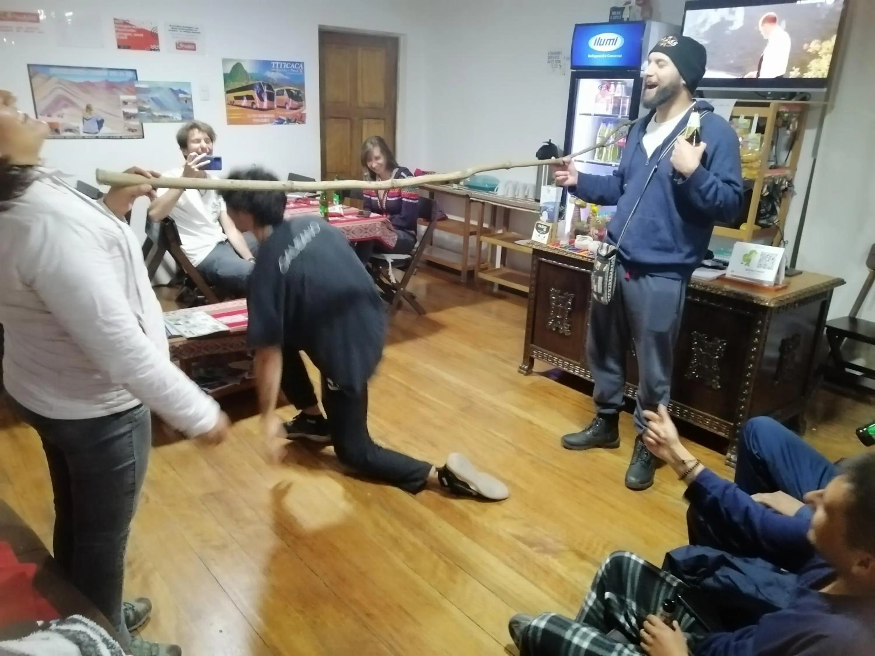 Guests in Gringo's Wasi