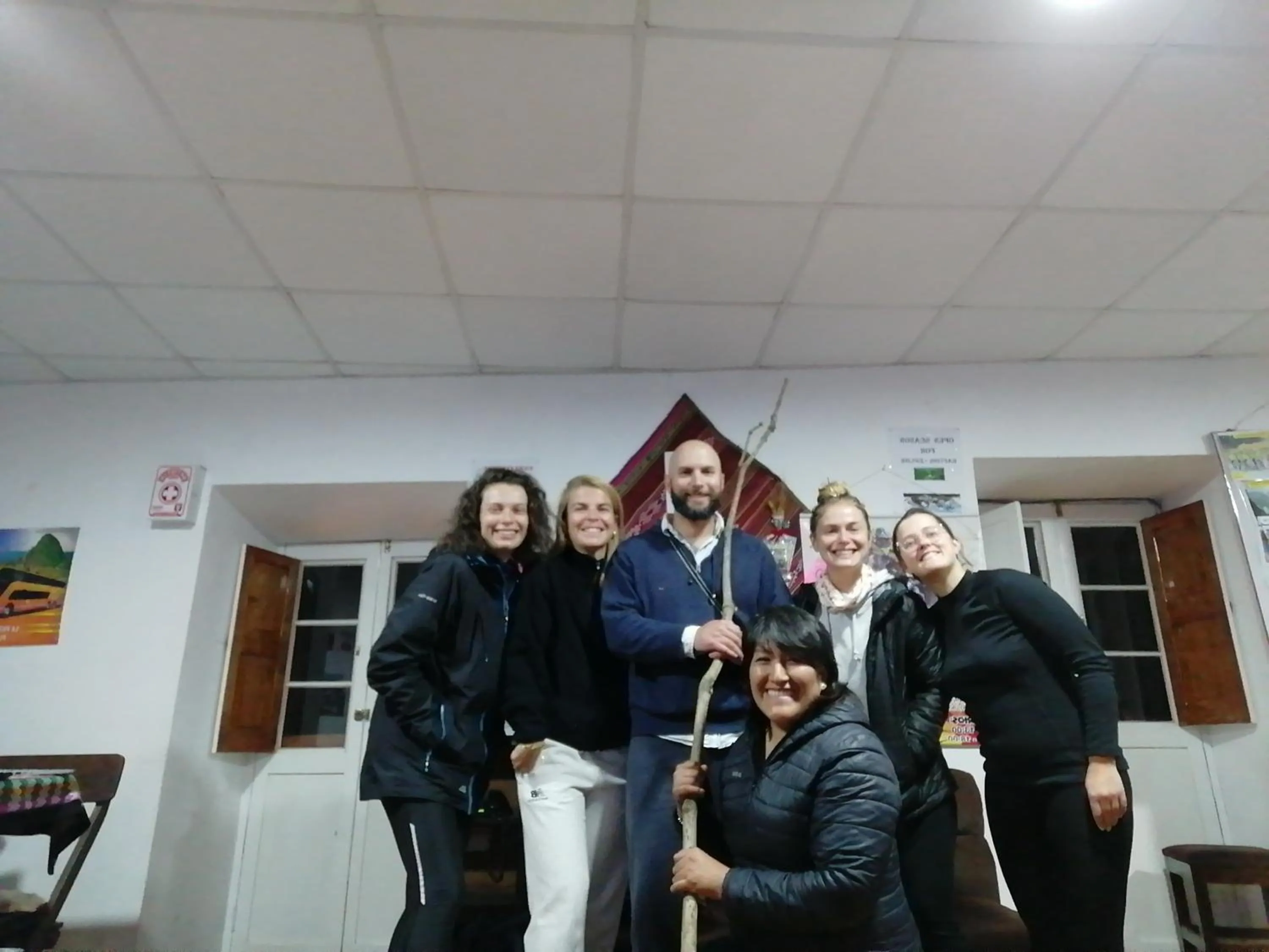 Guests in Gringo's Wasi