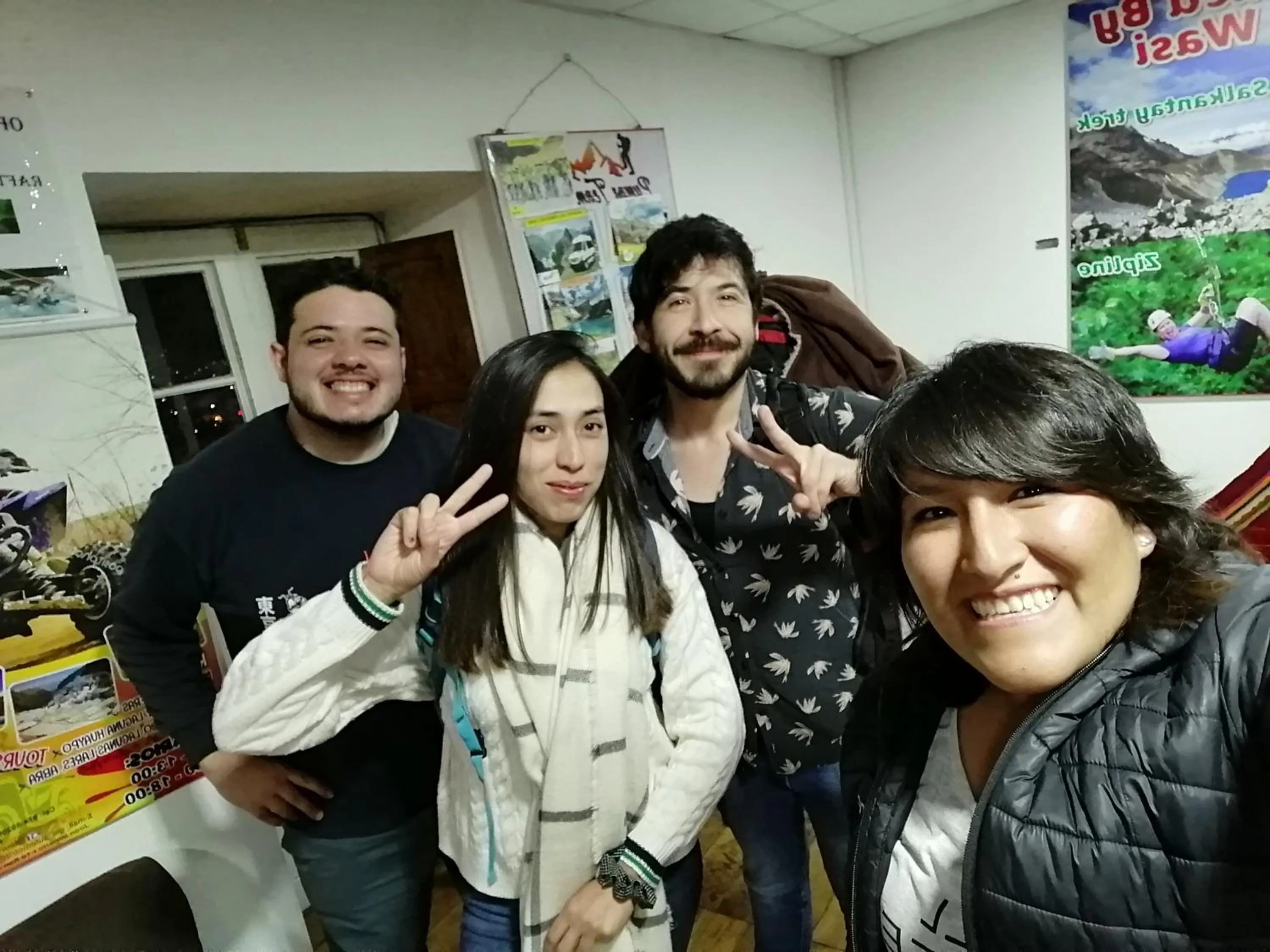 Guests in Gringo's Wasi