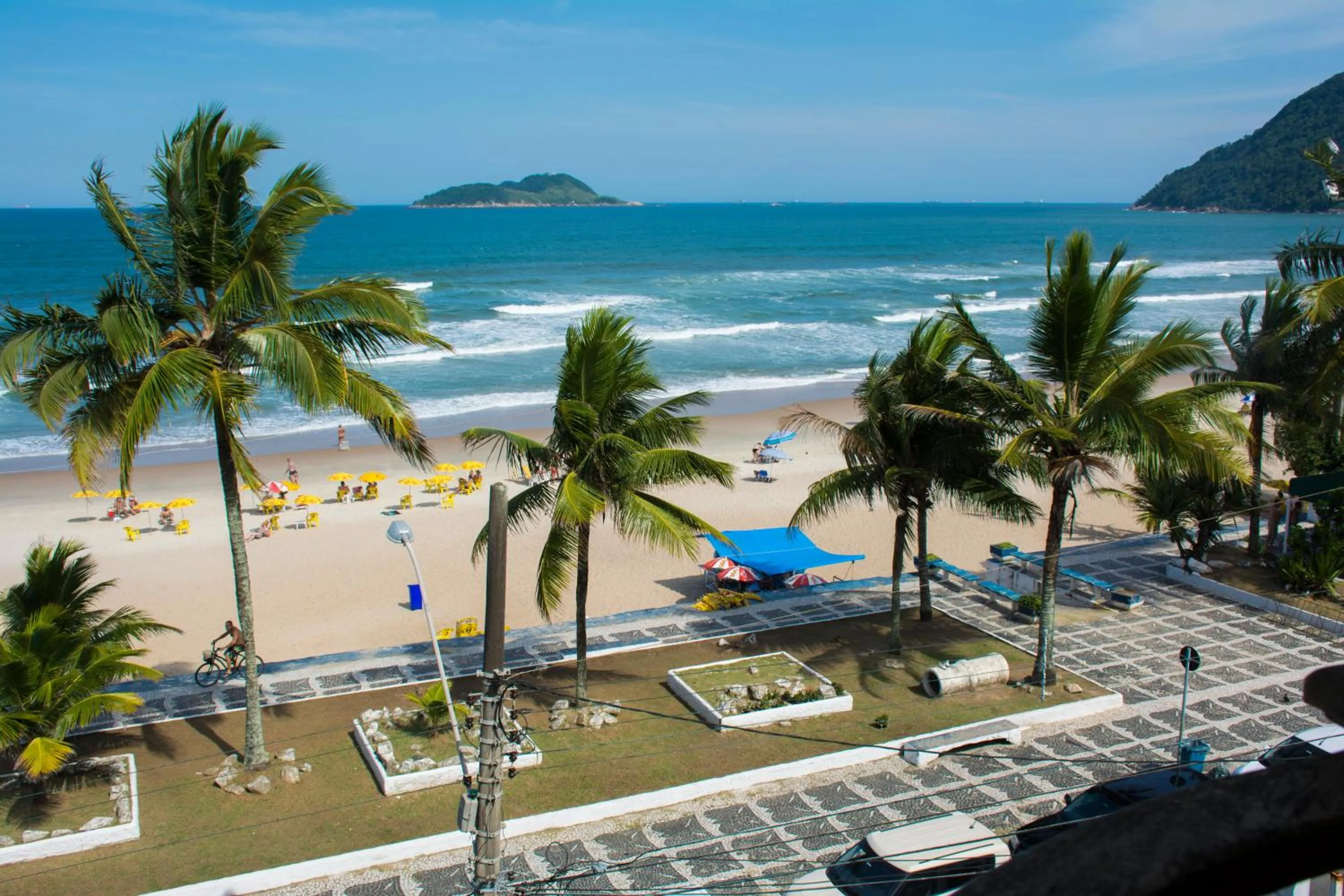 Sea view in Strand Hotel Guarujá Frente Mar