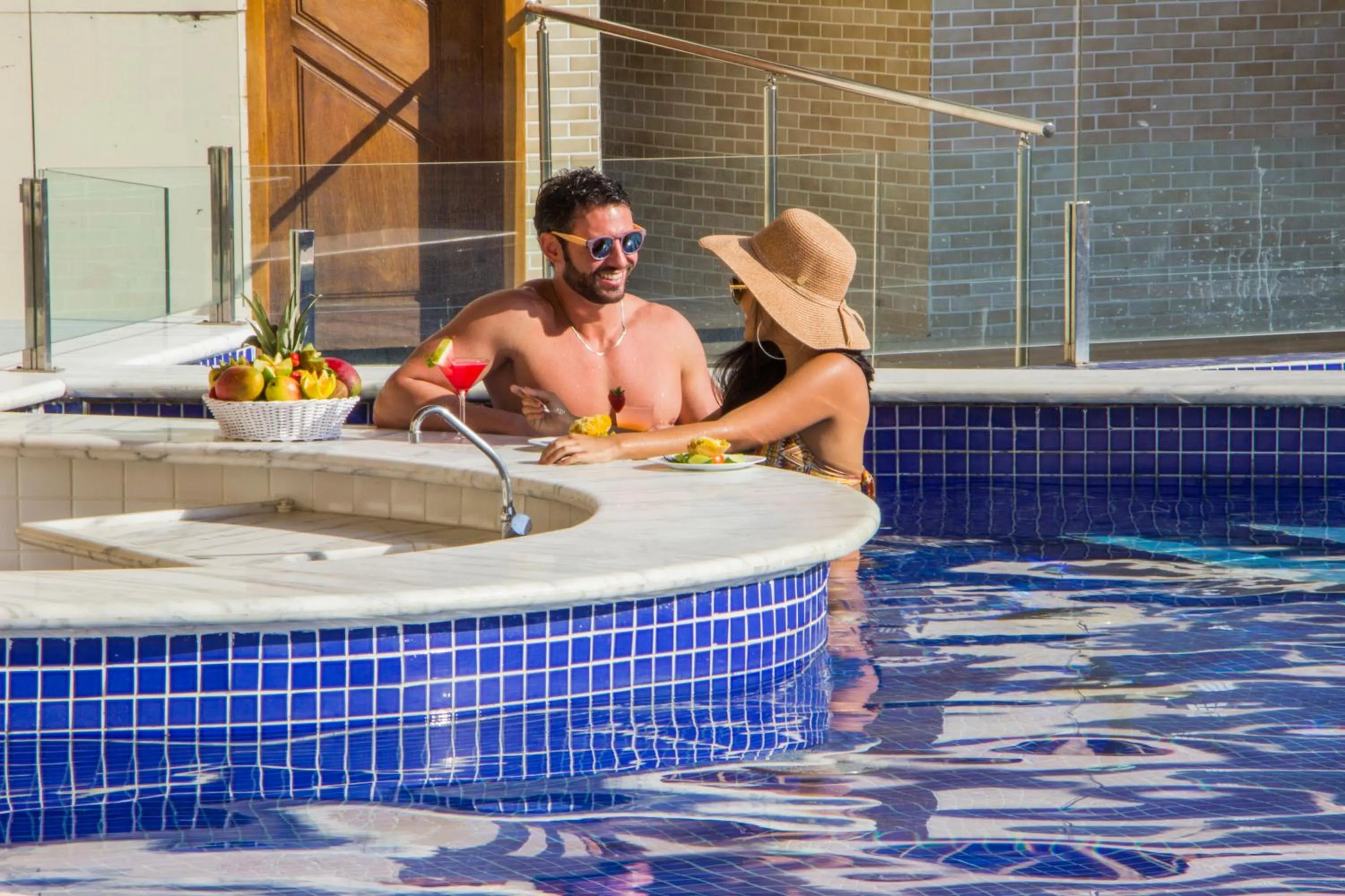 Lounge or bar in Strand Hotel Guarujá Frente Mar