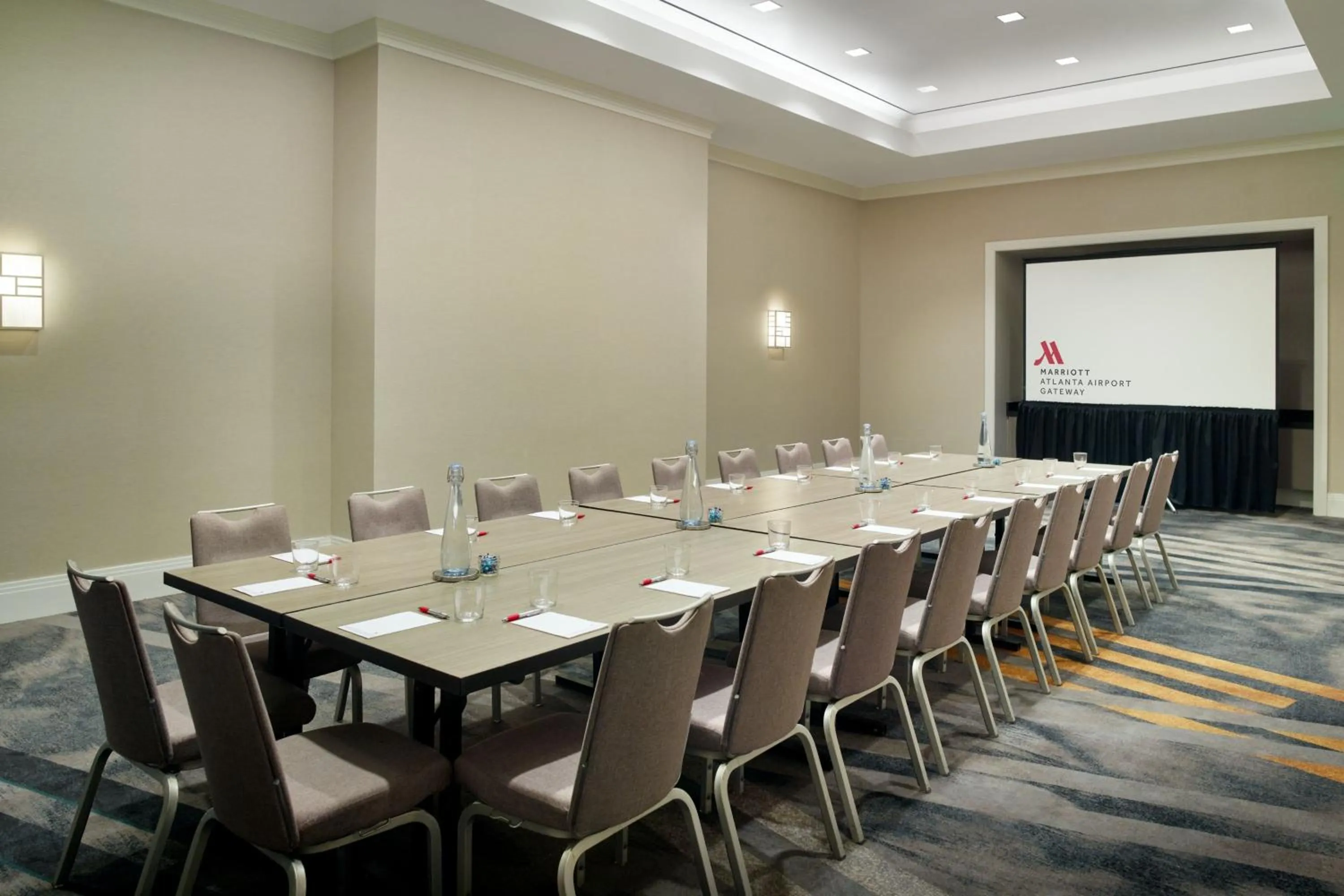 Meeting/conference room in Atlanta Airport Marriott Gateway