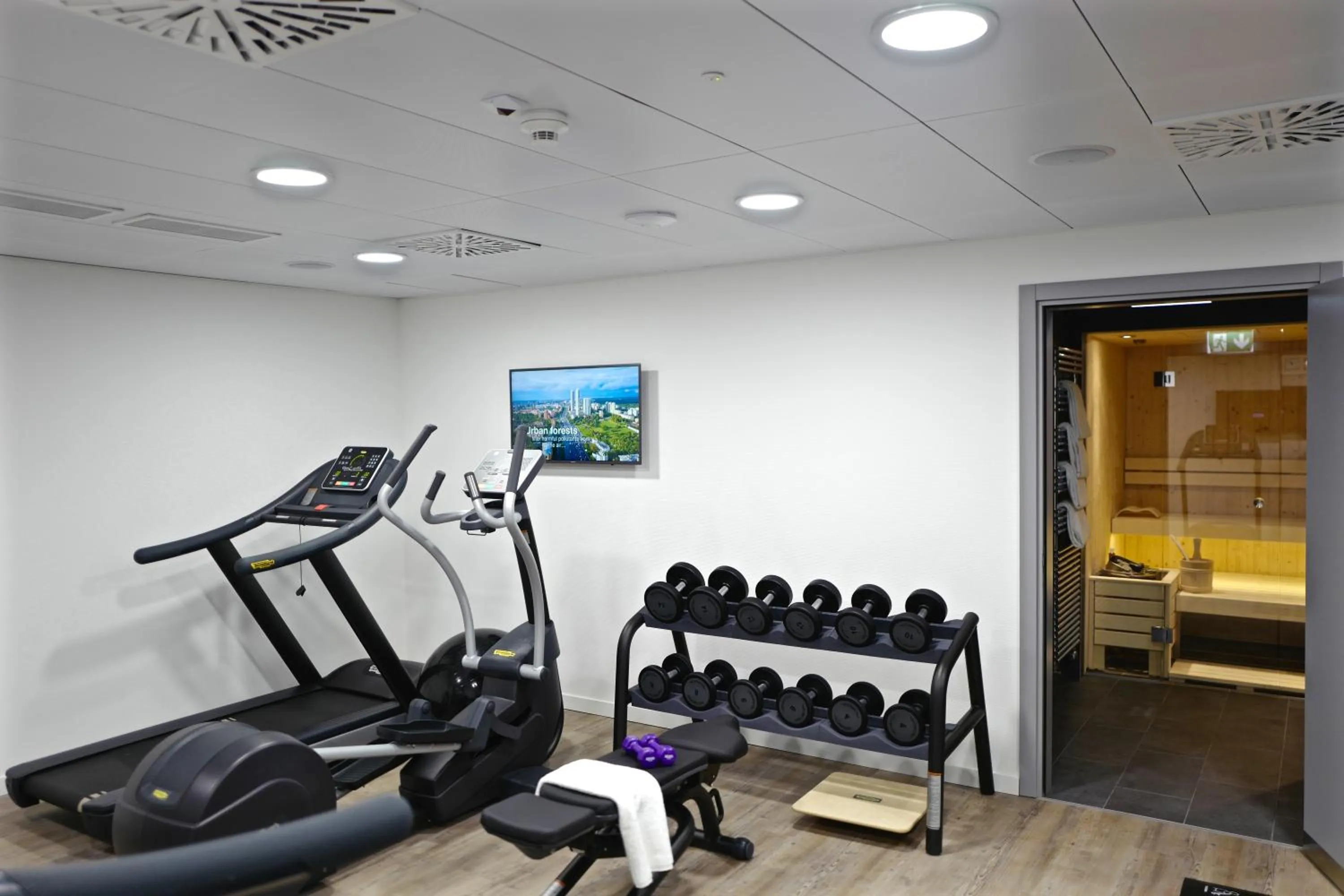 Fitness centre/facilities in Base Vevey