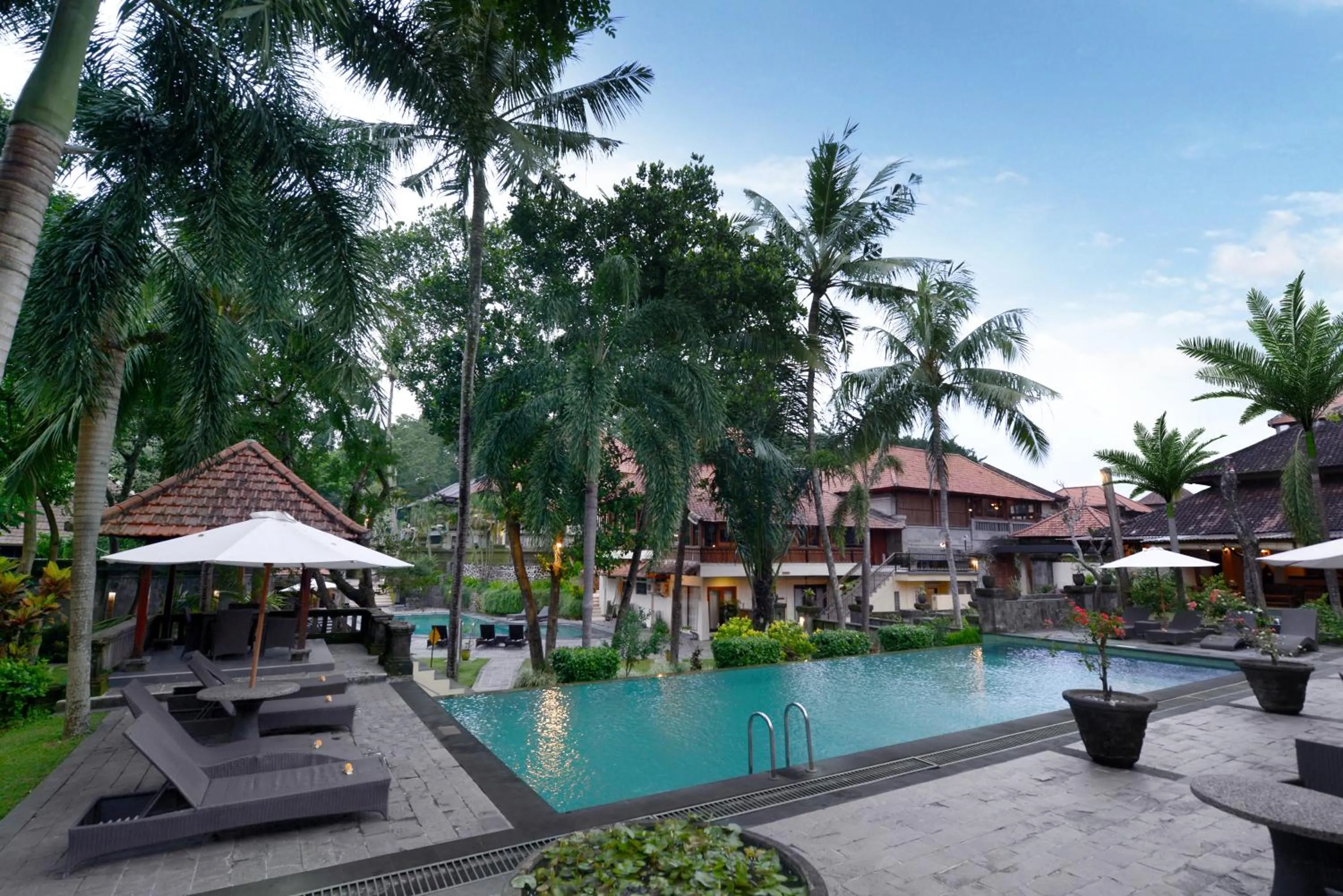Pool view in Champlung Sari Hotel and Spa Ubud