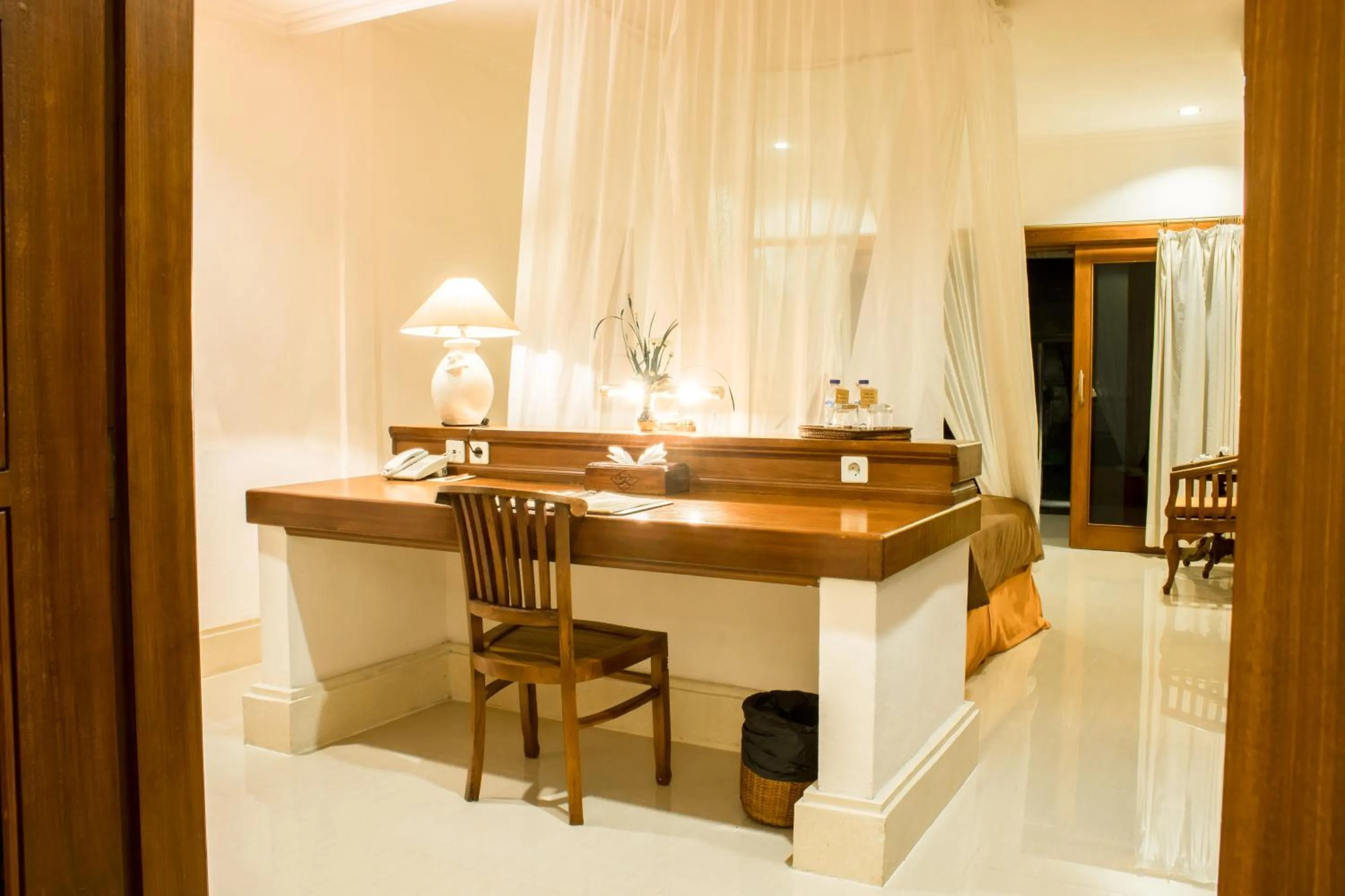 Seating area in Champlung Sari Hotel and Spa Ubud