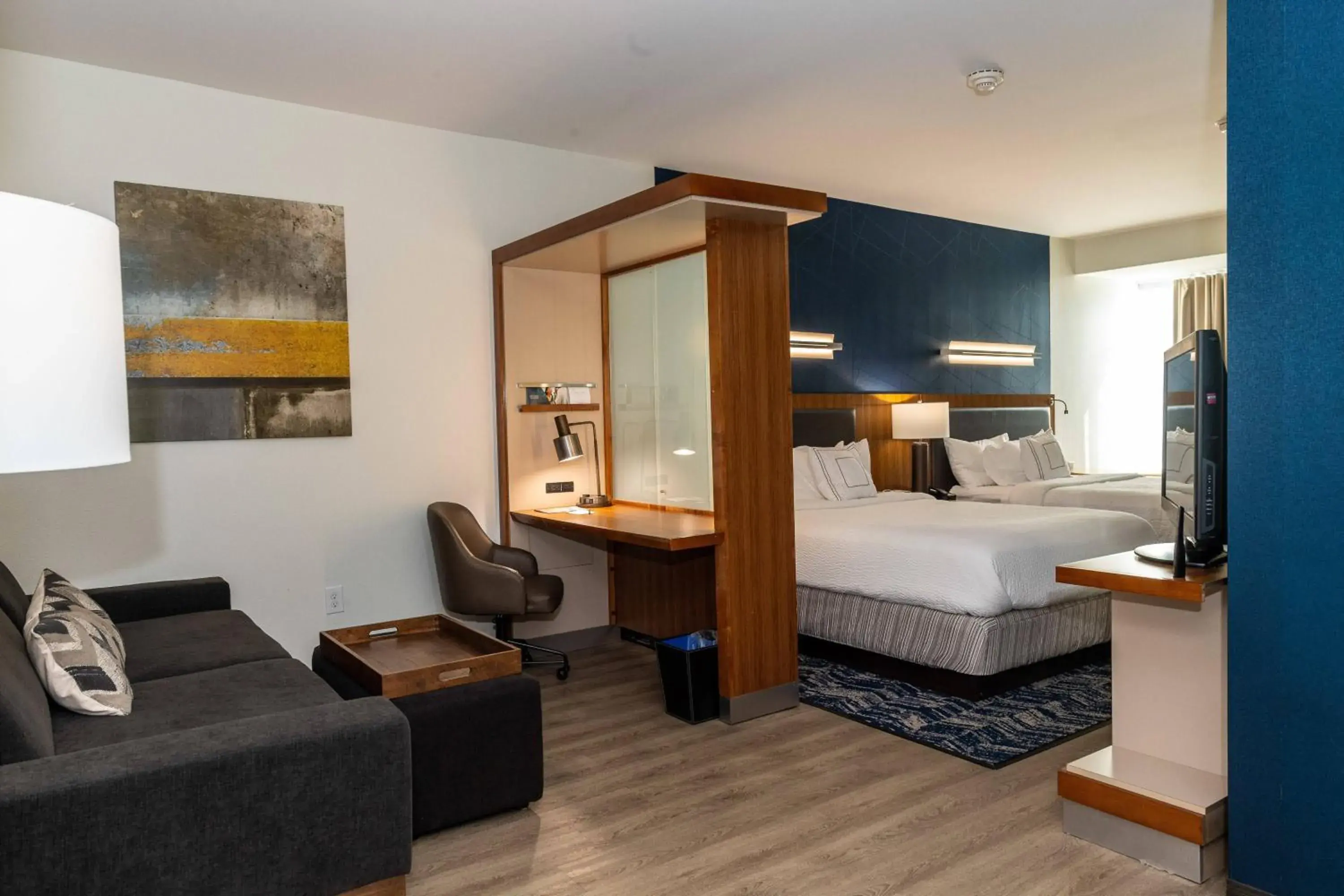 Queen Studio with Two Queen Beds in SpringHill Suites by Marriott Houston Baytown Queen Studio with Two Queen Beds in SpringHill Suites by Marriott Houston Baytown