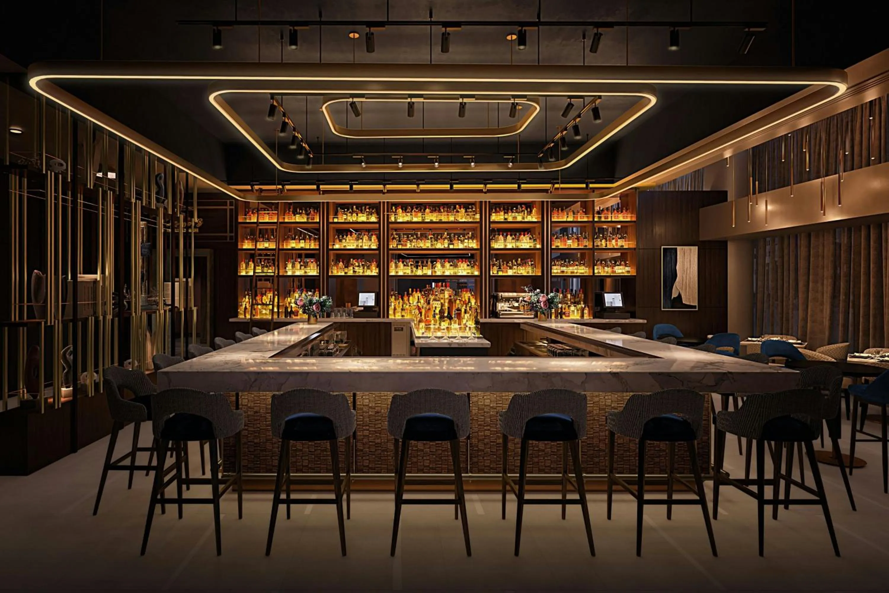 Lobby or reception in JW Marriott Indianapolis